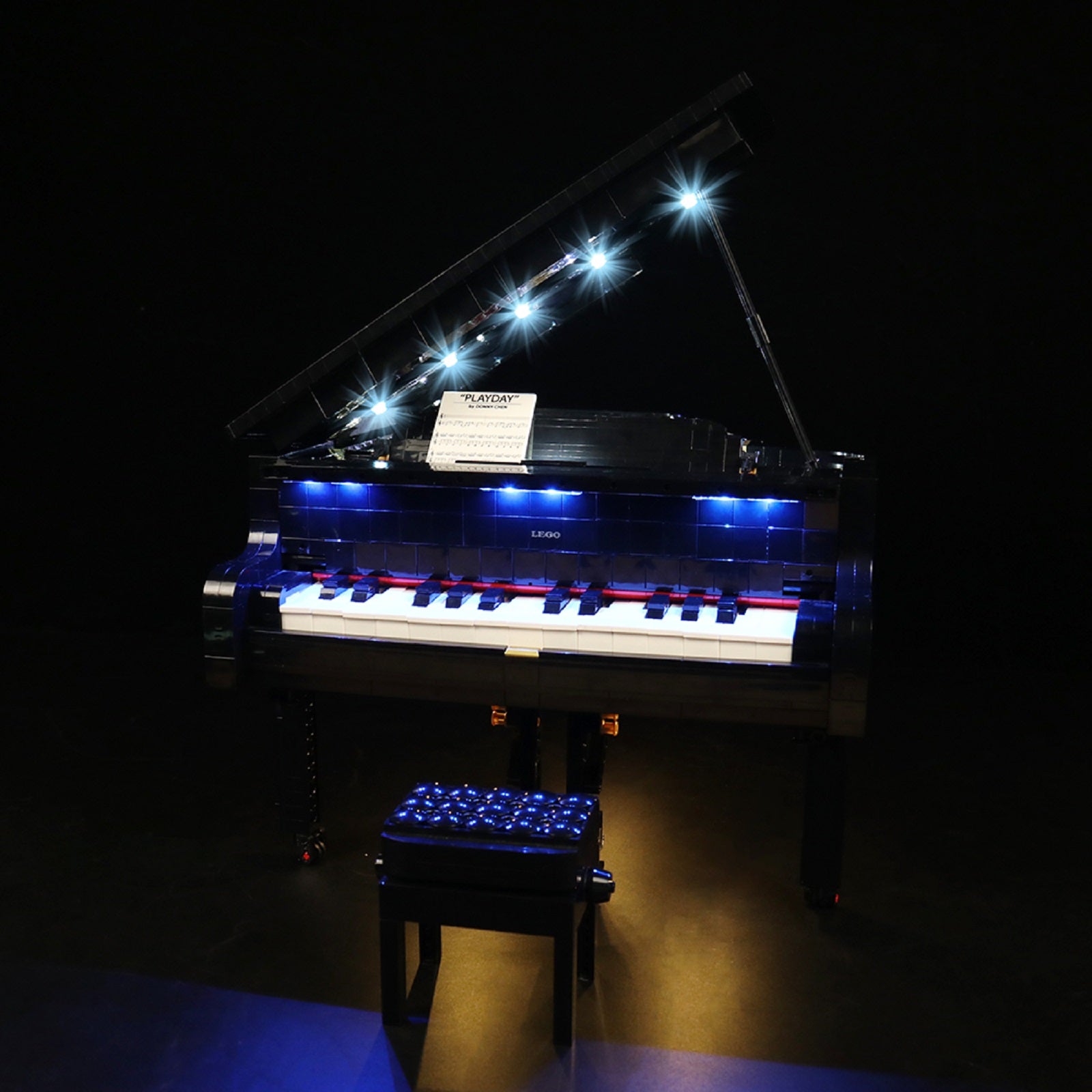 BrickBling Light Kit for LEGO Ideas Grand Piano 21323