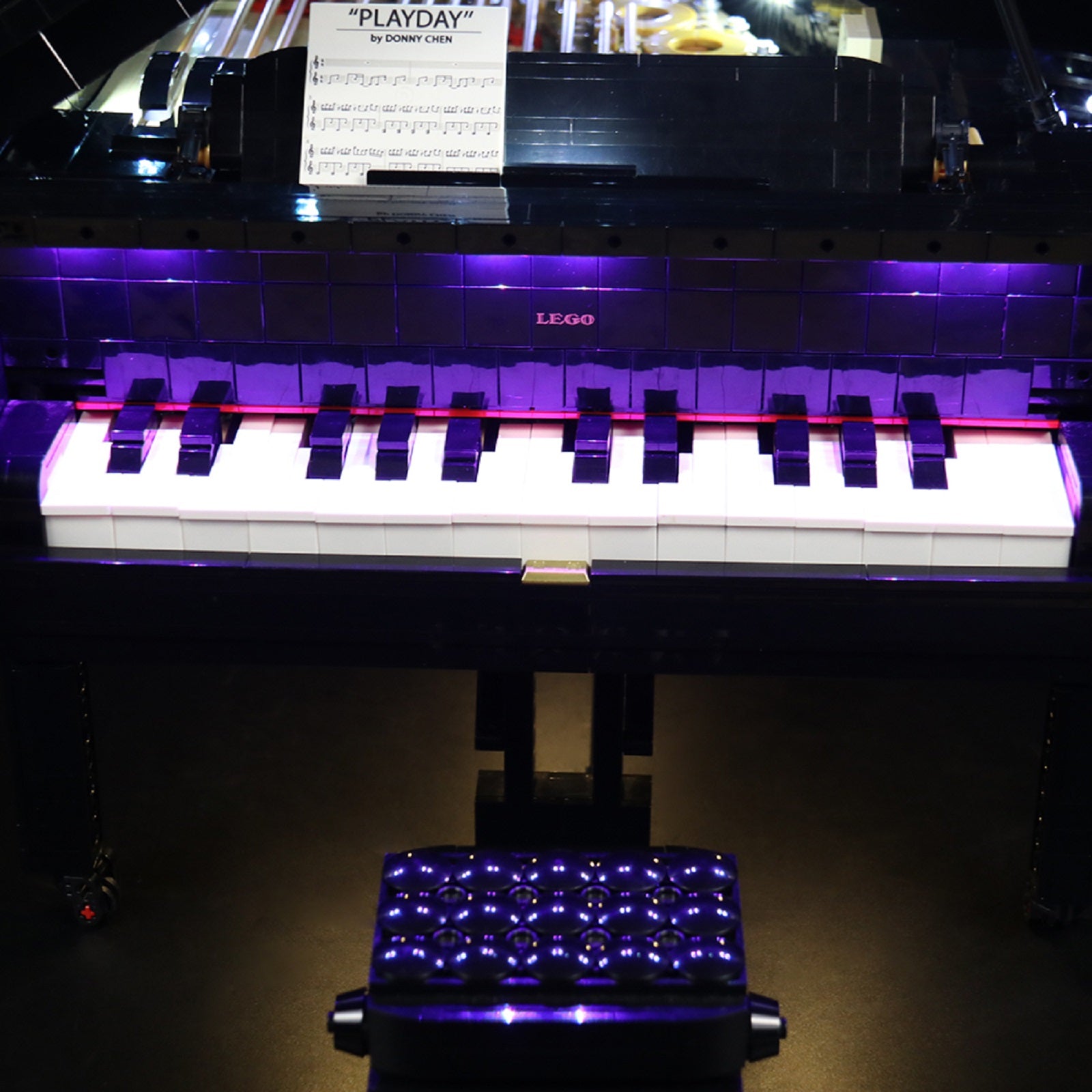 BrickBling Light Kit for LEGO Ideas Grand Piano 21323