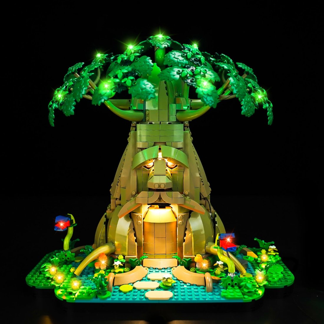BrickBling Light Kit for LEGO The Legend of Zelda™ Great Deku Tree 2-in-1 77092 Ocarina of Time Version