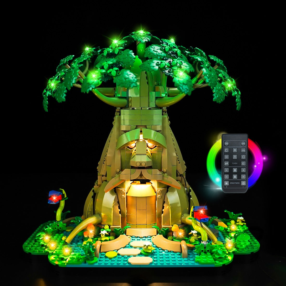 BrickBling Light Kit for LEGO The Legend of Zelda™ Great Deku Tree 2-in-1 77092 Ocarina of Time Version