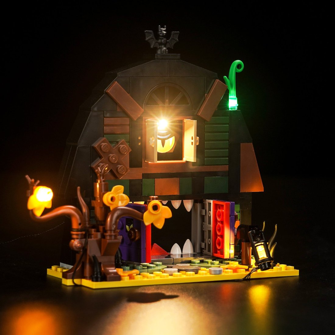 BrickBling Light Kit for LEGO Halloween Barn 40721
