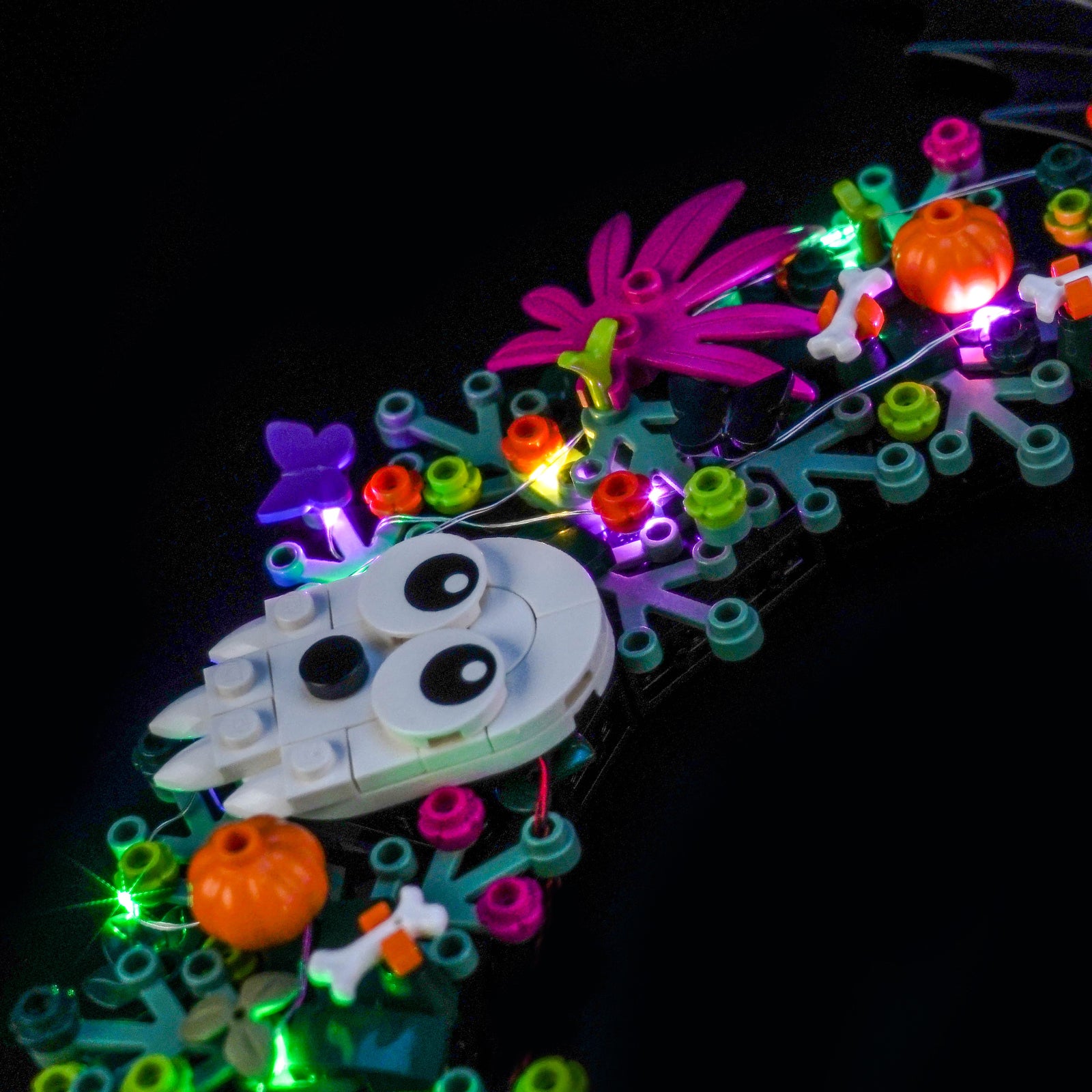 BrickBling Light Kit for LEGO Halloween Wreath 40825
