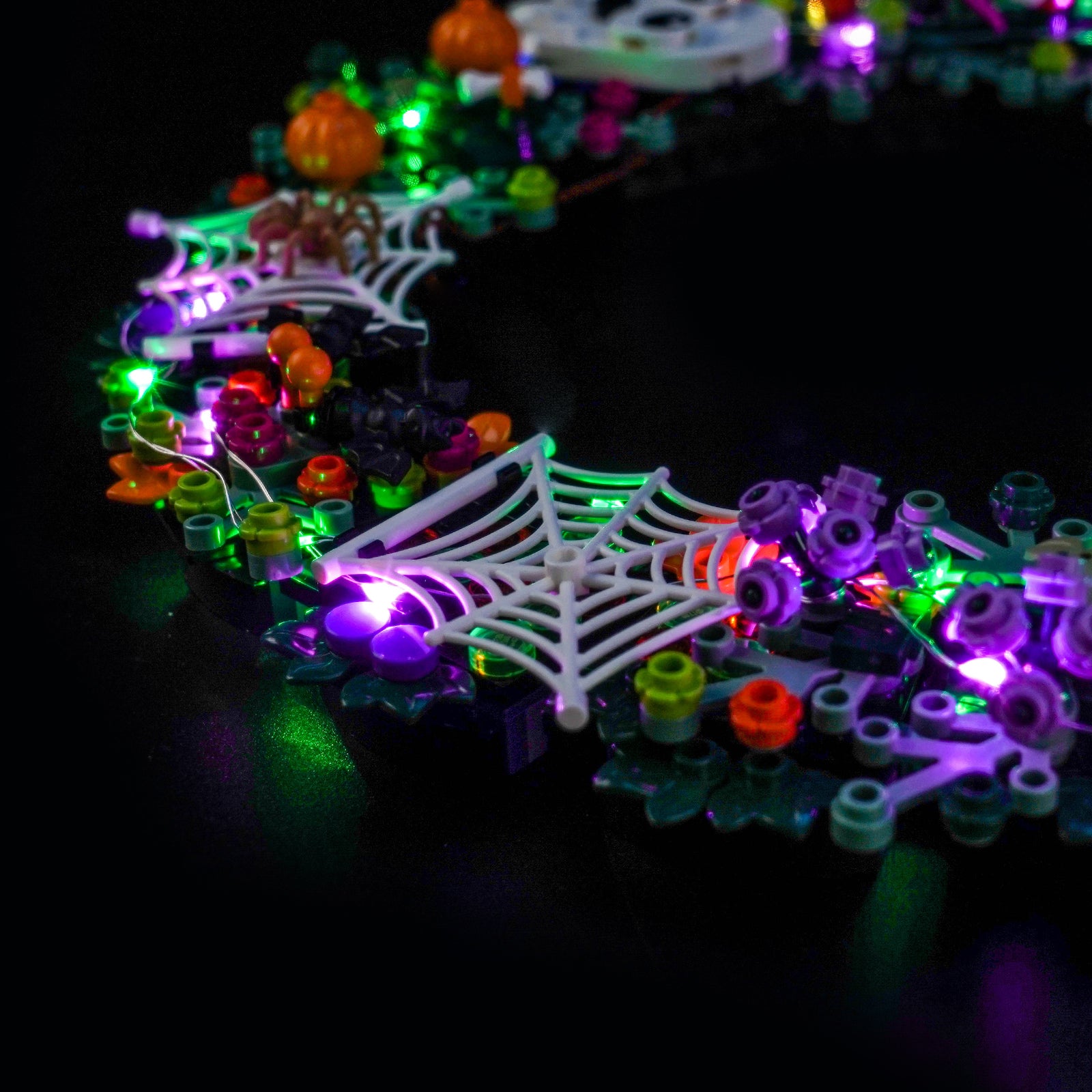 BrickBling Light Kit for LEGO Halloween Wreath 40825