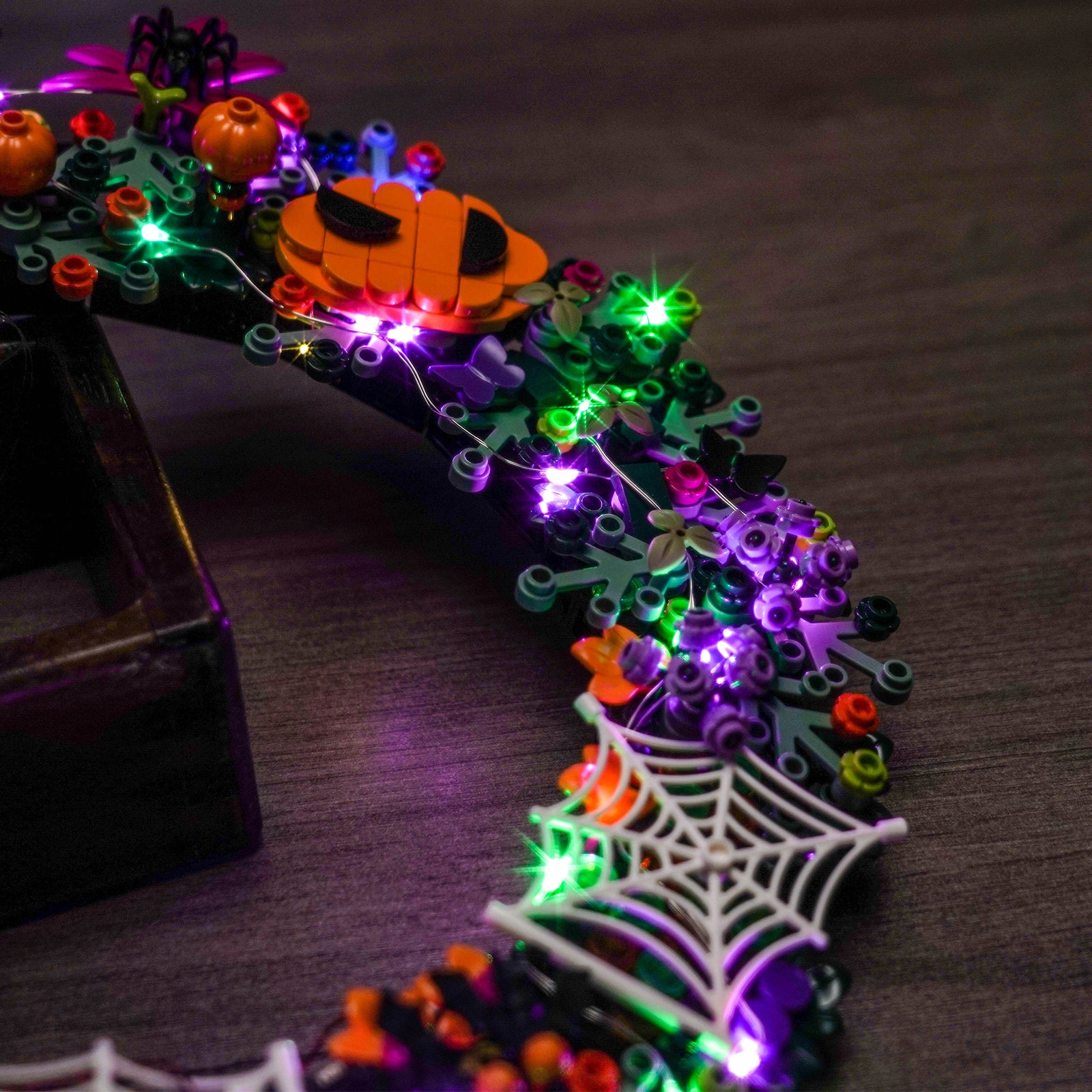 BrickBling Light Kit for LEGO Halloween Wreath 40825