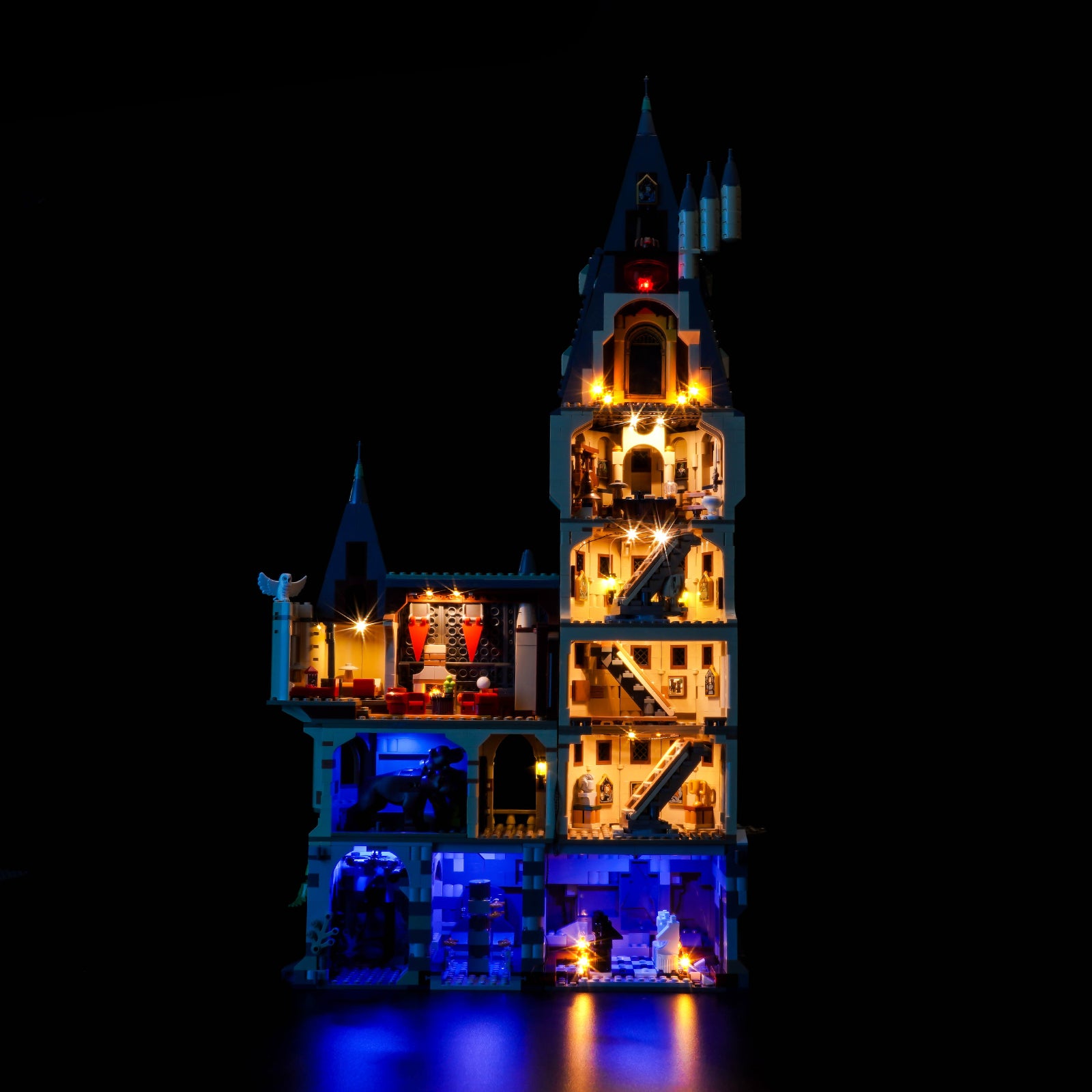 BrickBling Light Kit for LEGO Harry Potter Hogwarts™ Castle: The Main Tower 76454
