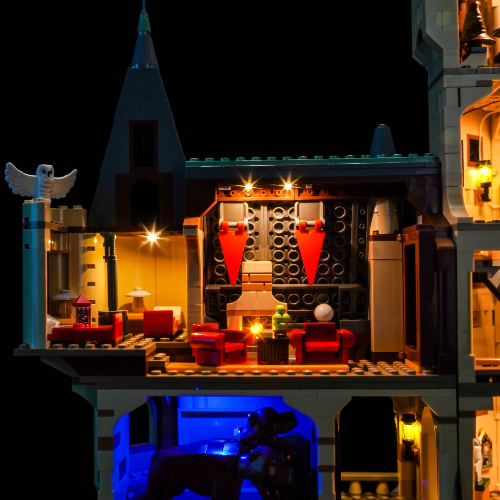 BrickBling Light Kit for LEGO Harry Potter Hogwarts™ Castle: The Main Tower 76454