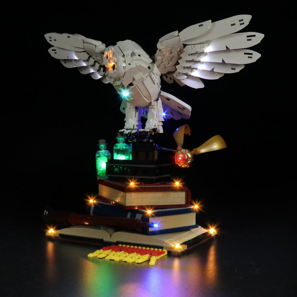 BrickBling Light Kit for LEGO Harry Potter Hogwarts™ Icons - Collectors' Edition 76391 Classic version