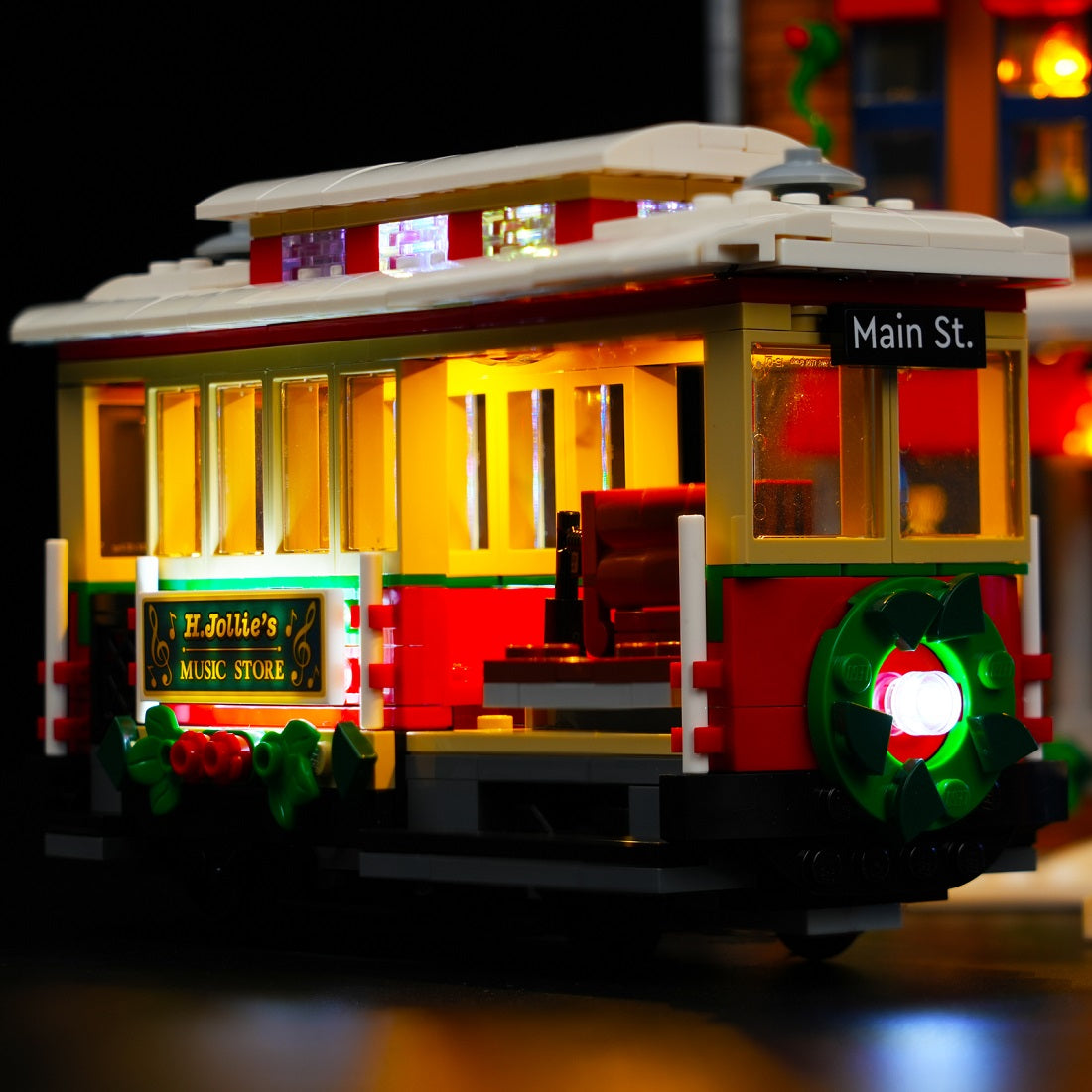 BrickBling Light Kit for LEGO Holiday Main Street 10308 Version 2
