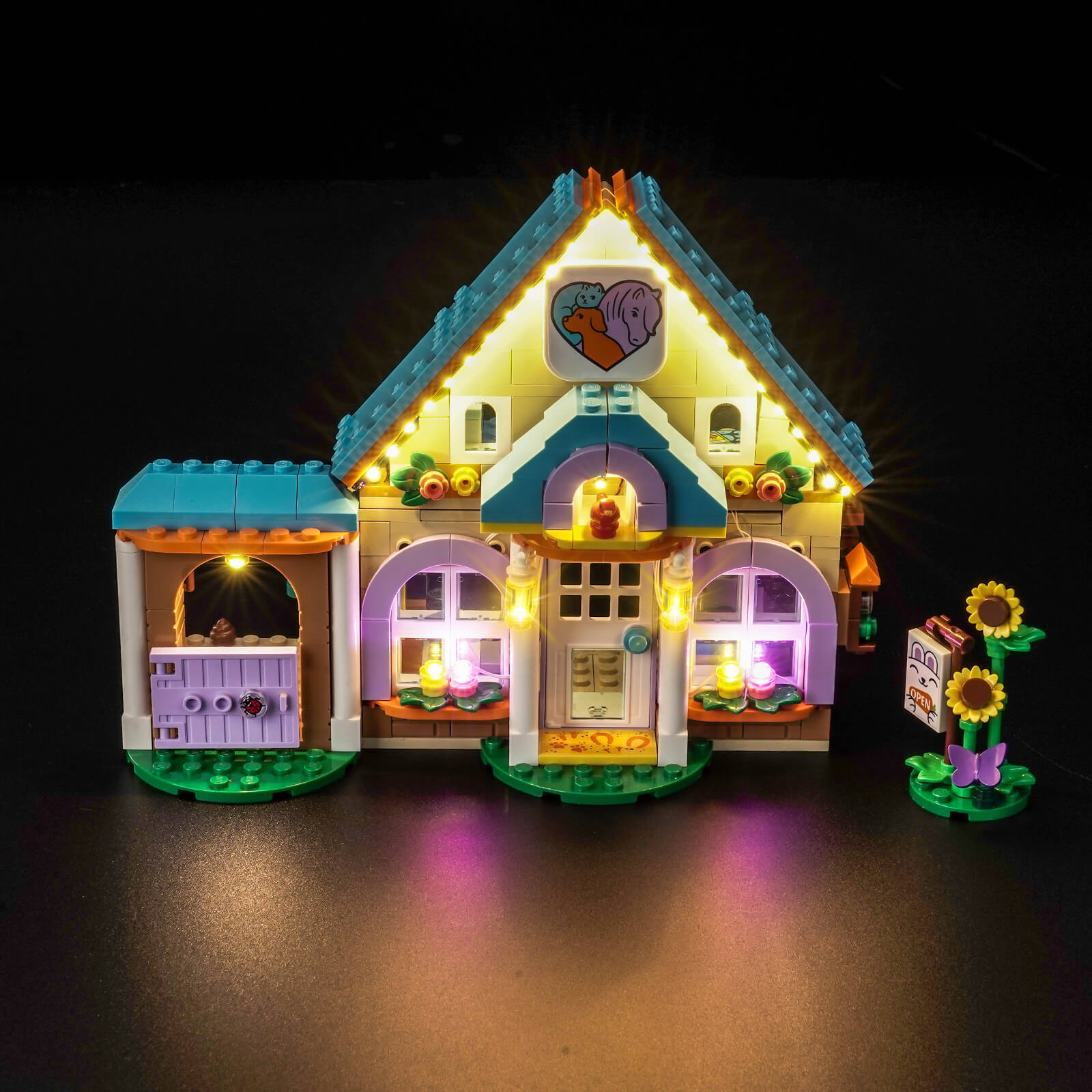BrickBling Light Kit for LEGO Friends Horse and Pet Vet Clinic 42651