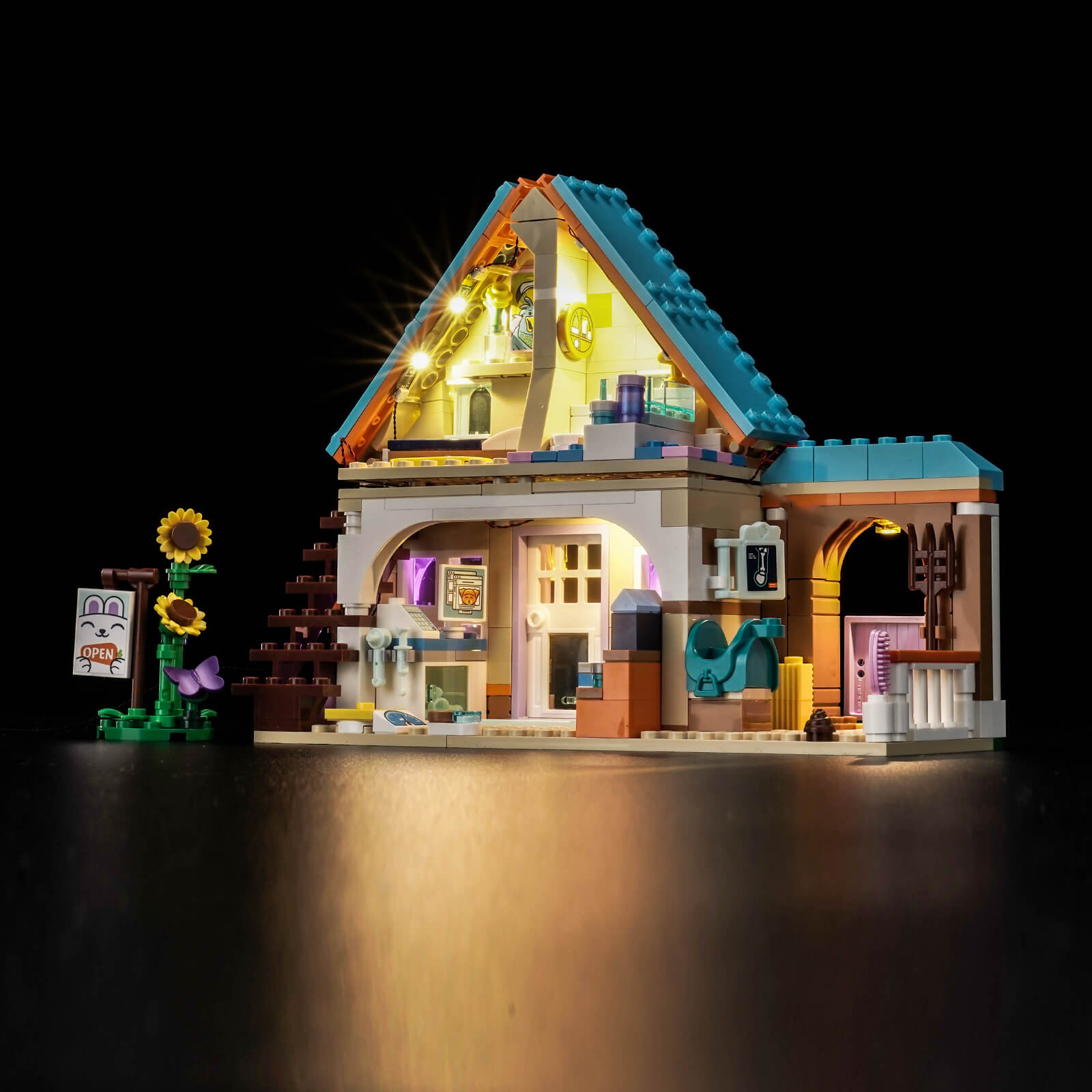 BrickBling Light Kit for LEGO Friends Horse and Pet Vet Clinic 42651