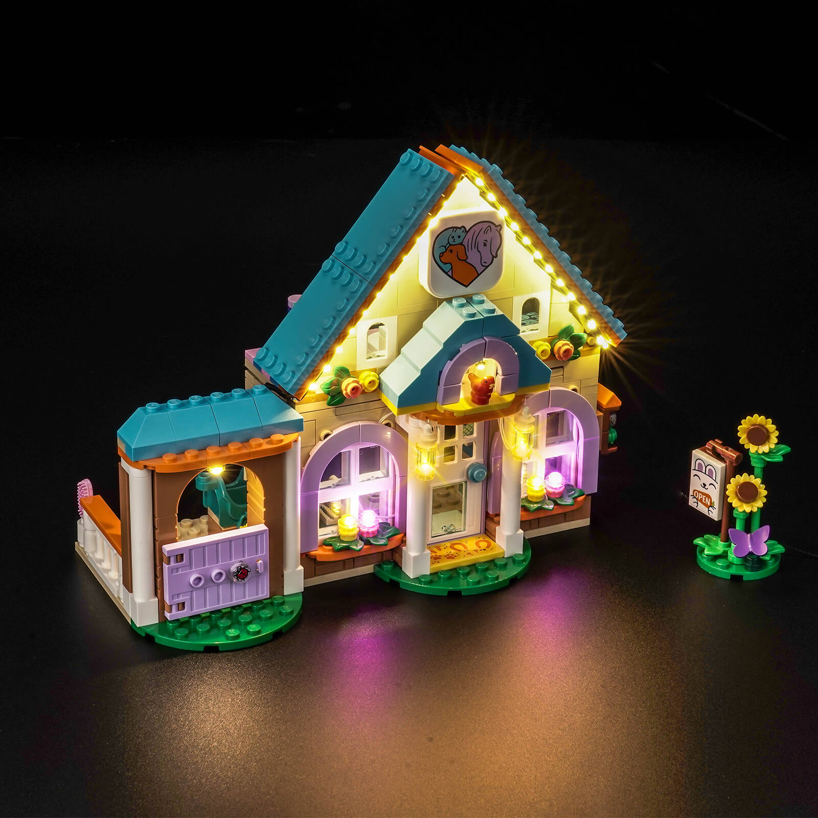 BrickBling Light Kit for LEGO Friends Horse and Pet Vet Clinic 42651