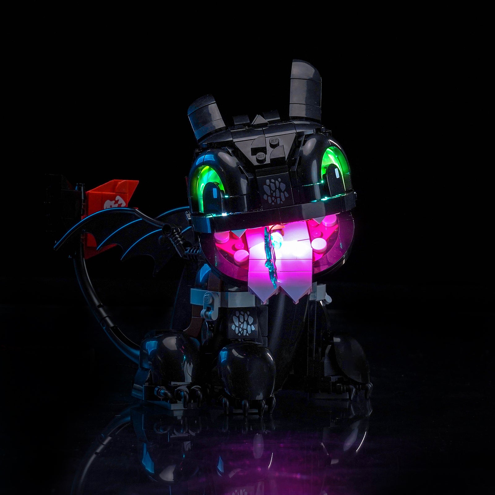 BrickBling Light Kit for LEGO Icons How to Train Your Dragon: Toothless 10375