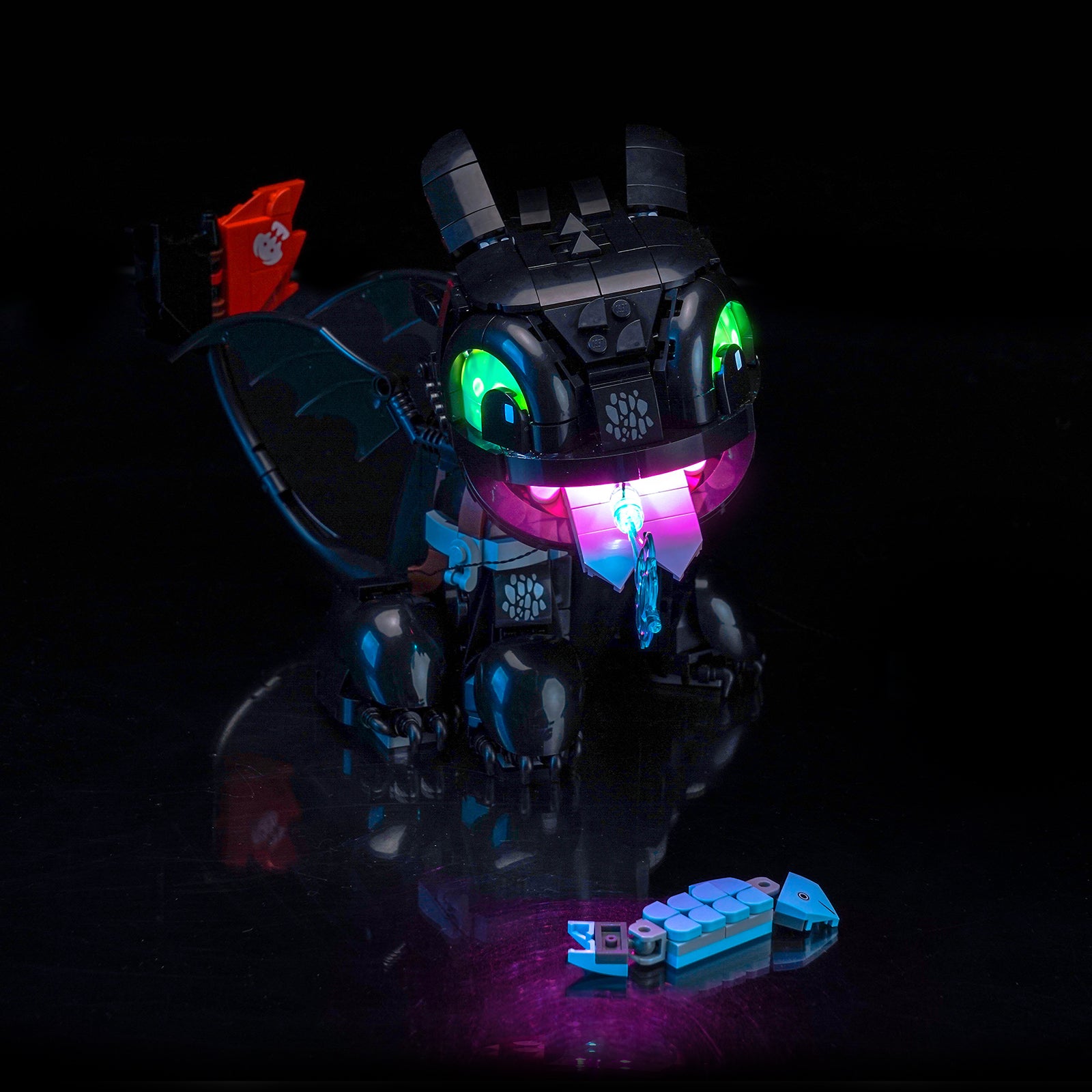 BrickBling Light Kit for LEGO Icons How to Train Your Dragon: Toothless 10375