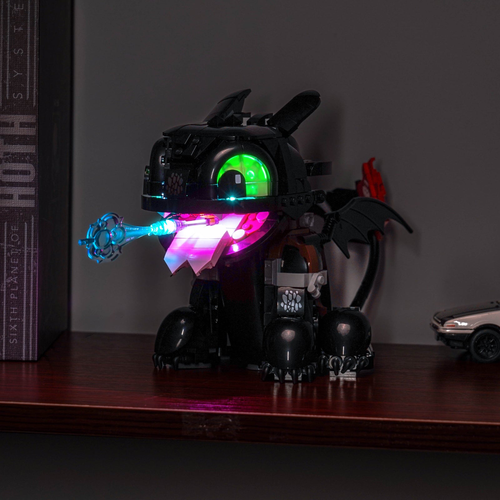 BrickBling Light Kit for LEGO Icons How to Train Your Dragon: Toothless 10375