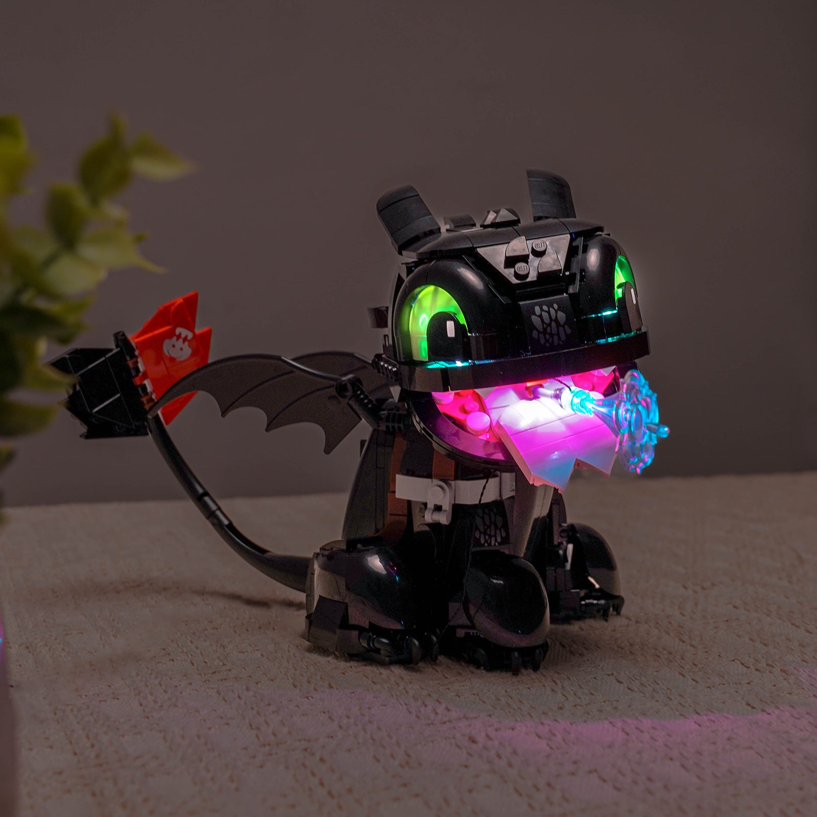 BrickBling Light Kit for LEGO Icons How to Train Your Dragon: Toothless 10375