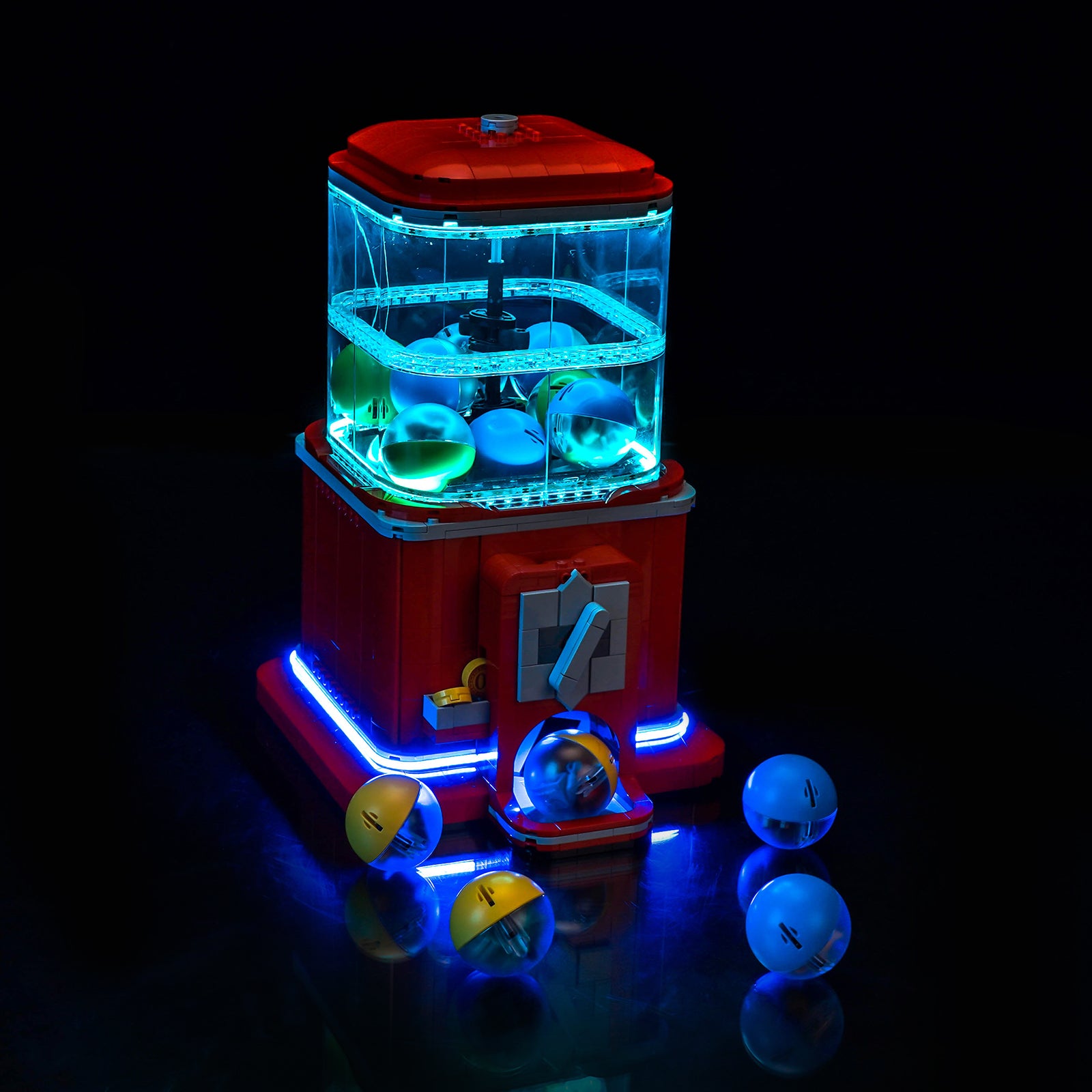 BrickBling Lichtset für LEGO Ideas Minifiguren-Verkaufsautomat 21358
