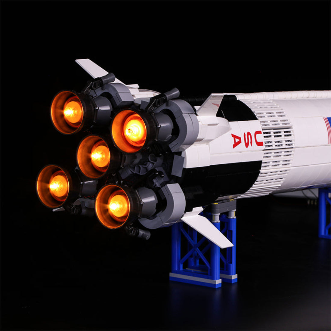 BrickBling Light Kit for LEGO Ideas NASA Apollo Saturn V 21309