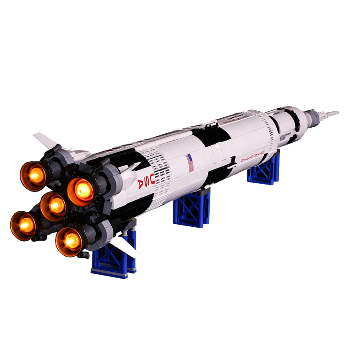 BrickBling Light Kit for LEGO Ideas NASA Apollo Saturn V 21309