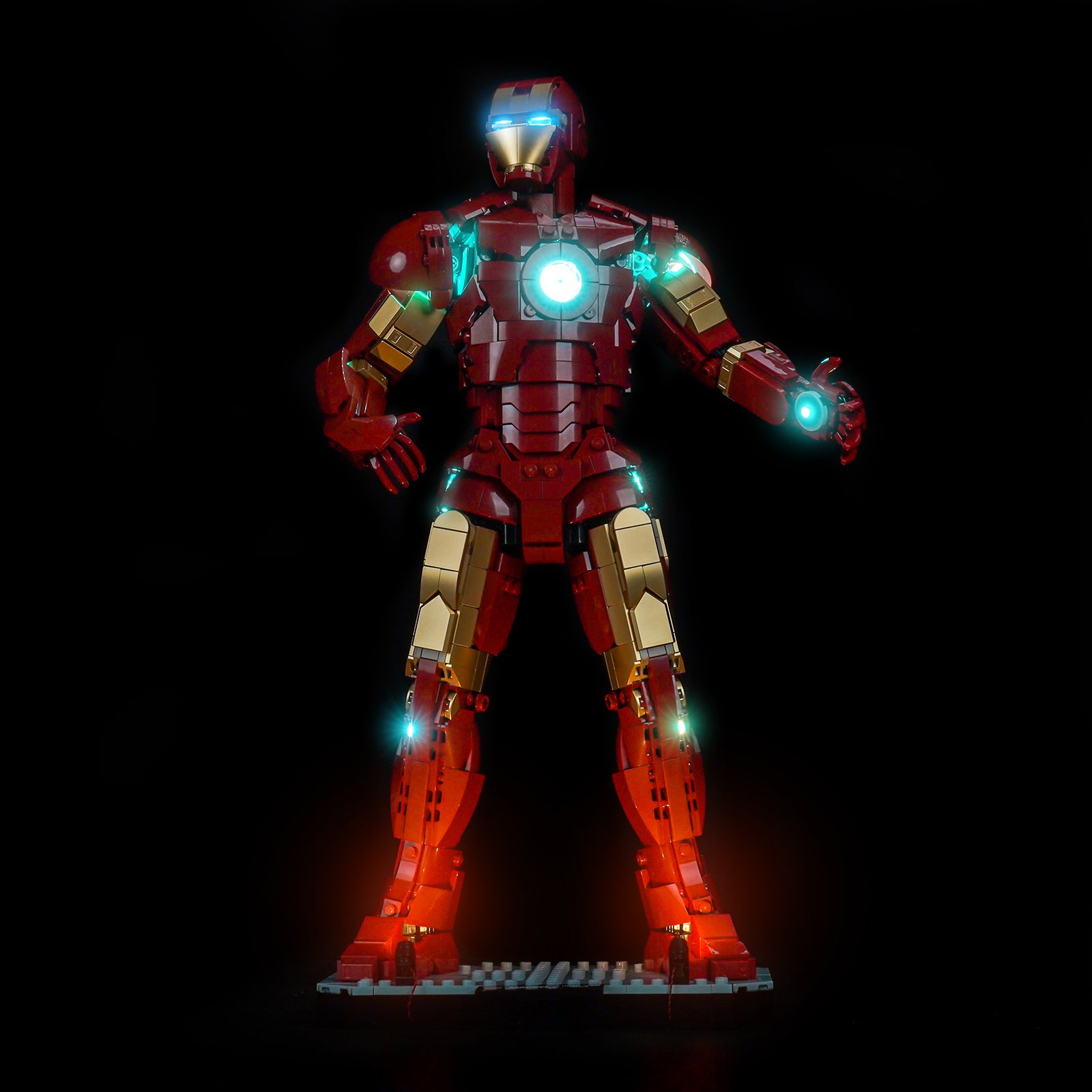 BrickBling Light Kit for LEGO Marvel Iron Man Mark 3 Collectors' Edition 76344