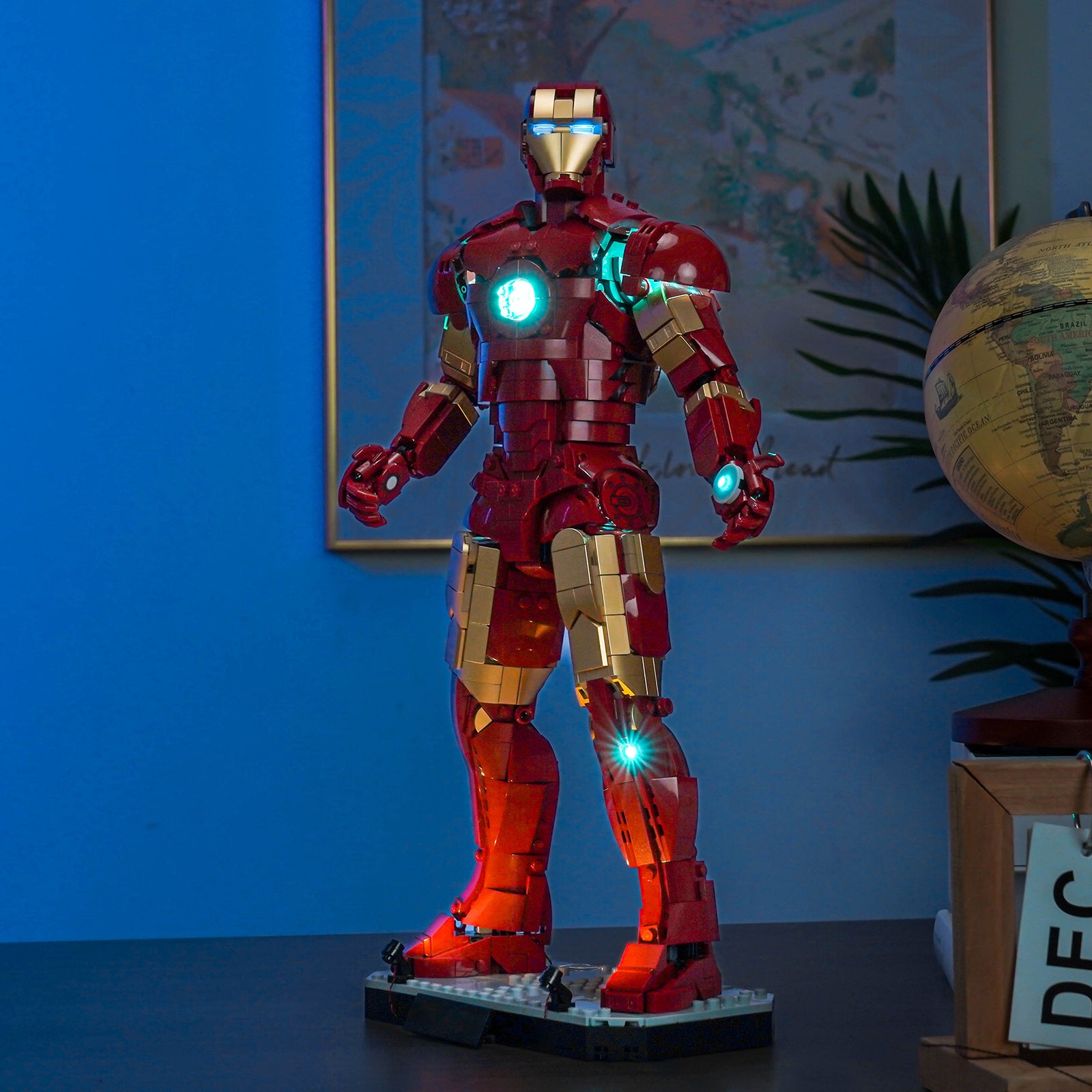 BrickBling Light Kit for LEGO Marvel Iron Man Mark 3 Collectors' Edition 76344