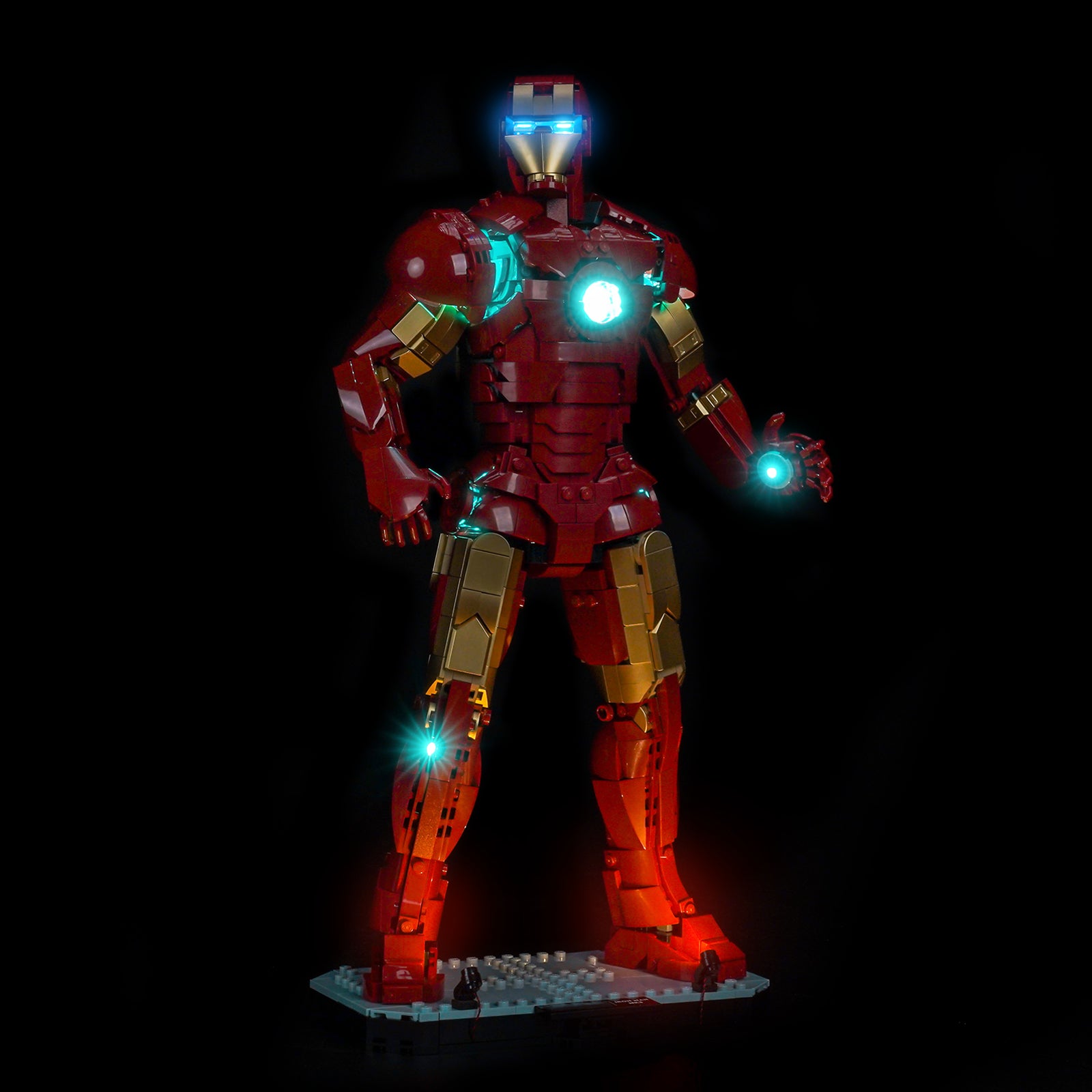 BrickBling Light Kit for LEGO Marvel Iron Man Mark 3 Collectors' Edition 76344