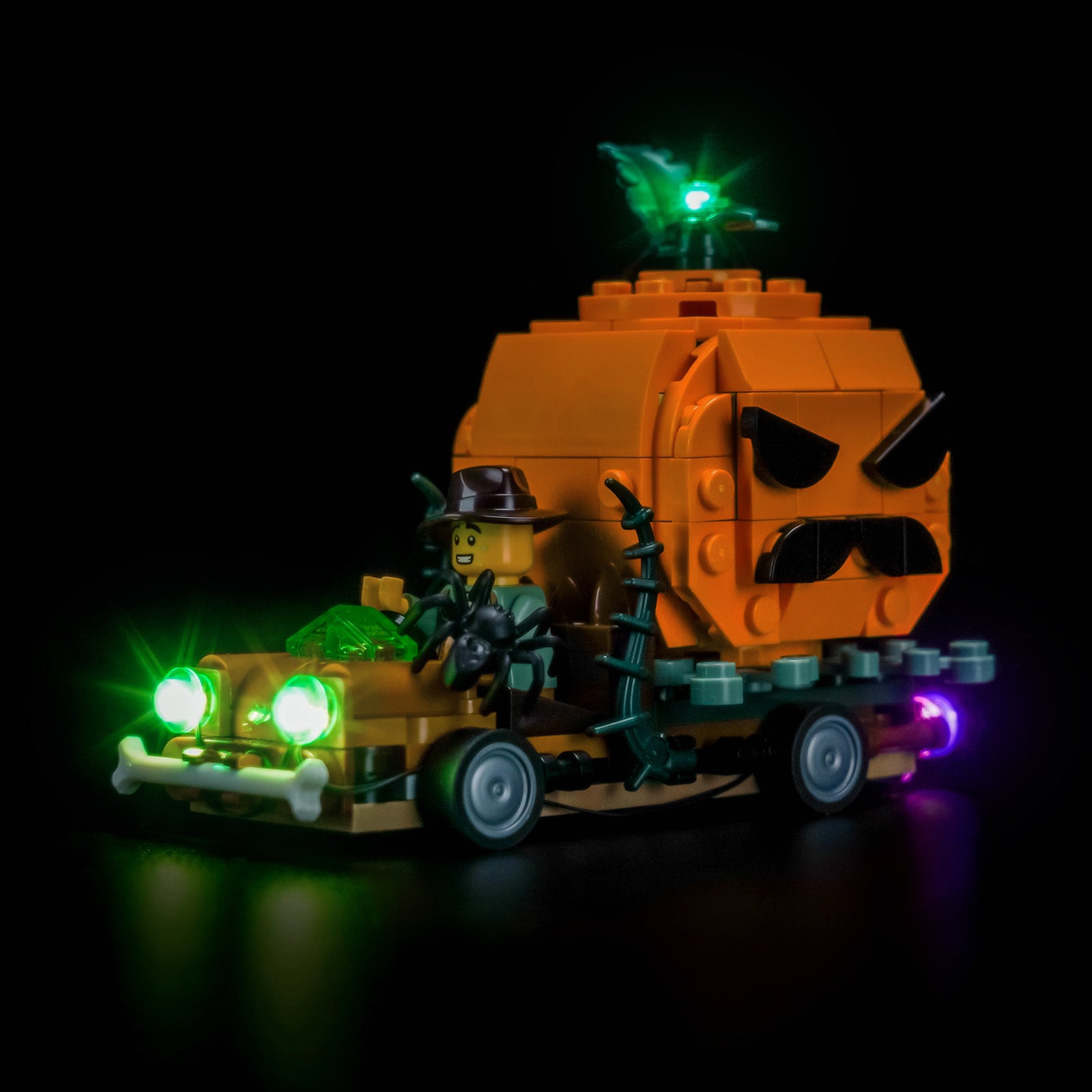 BrickBling Light Kit for LEGO Jack-O'-Lantern Pickup Truck 40822