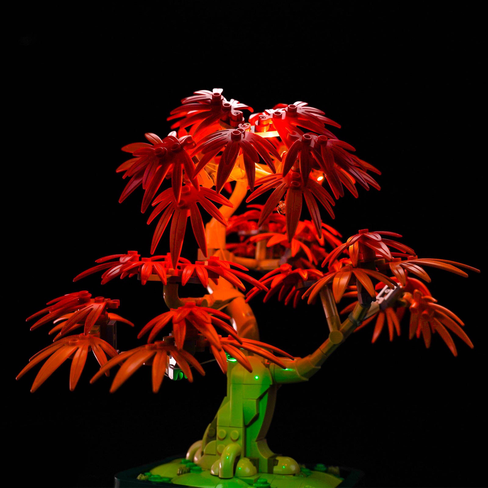 BrickBling Light Kit for LEGO The Botanical Collection Japanese Red Maple Bonsai Tree 10348