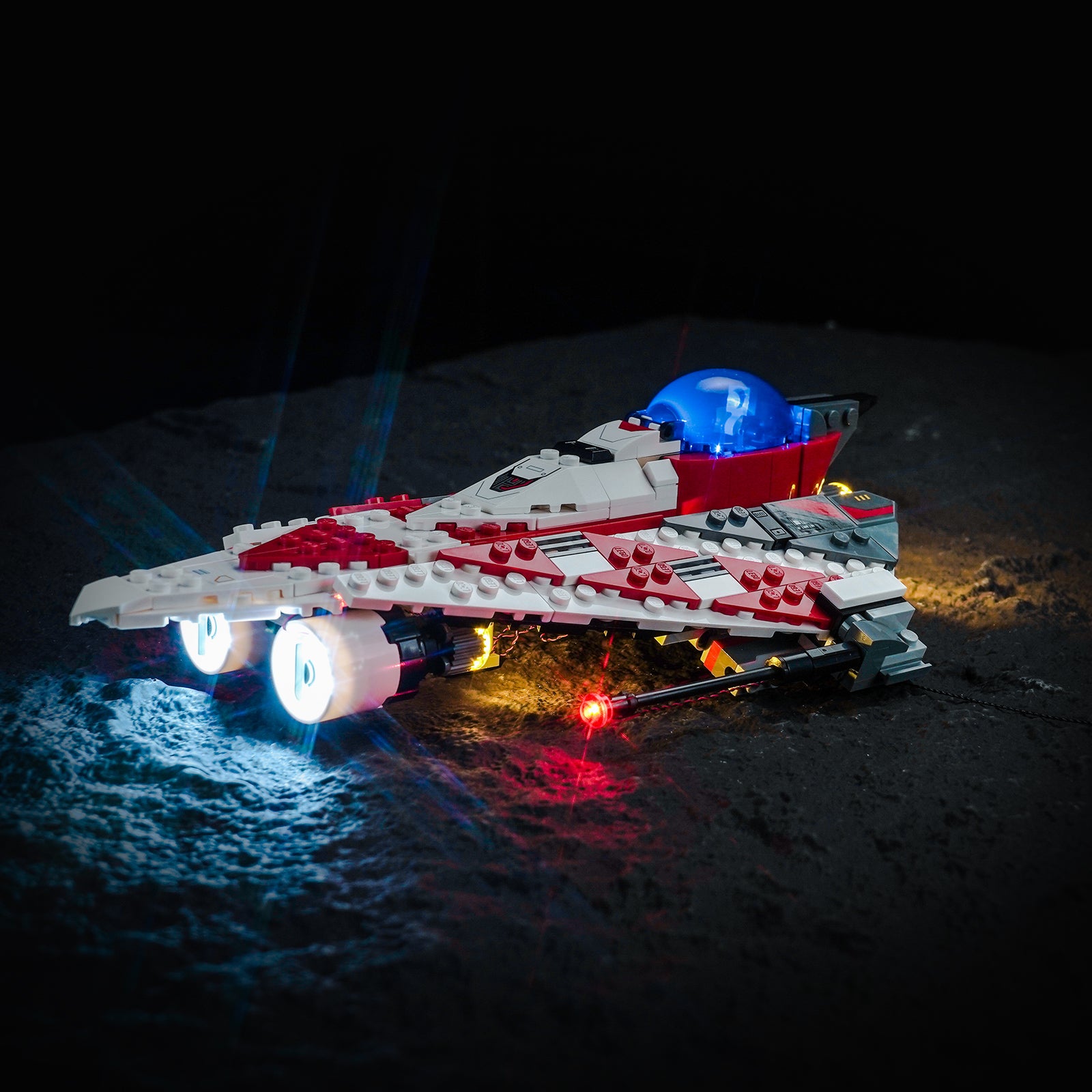 BrickBling Light Kit for LEGO Star Wars Jedi Bob's Starfighter 75388