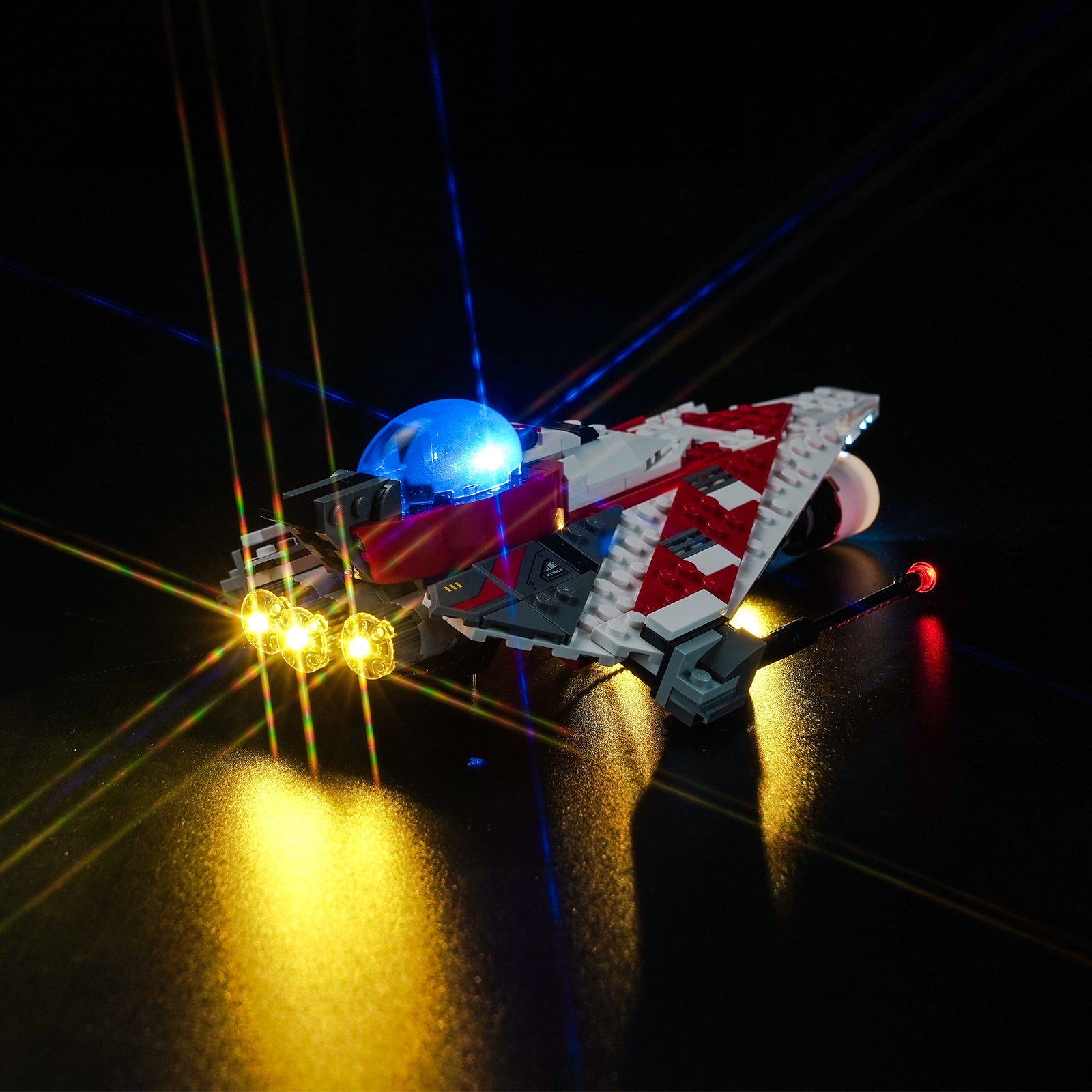 BrickBling Light Kit for LEGO Star Wars Jedi Bob's Starfighter 75388