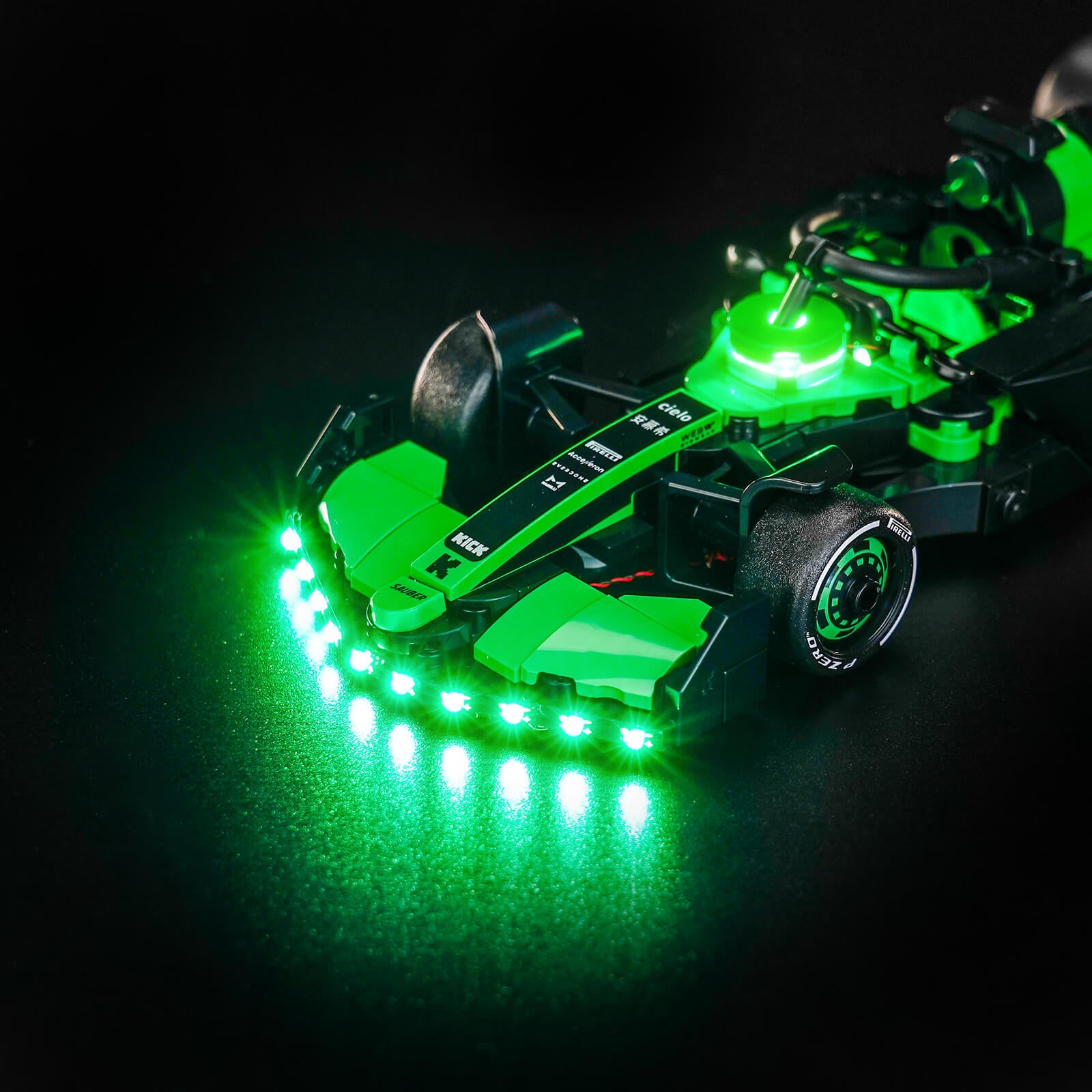 BrickBling Light Kit for LEGO Speed Champions KICK Sauber F1® Team C44 Race Car 77247