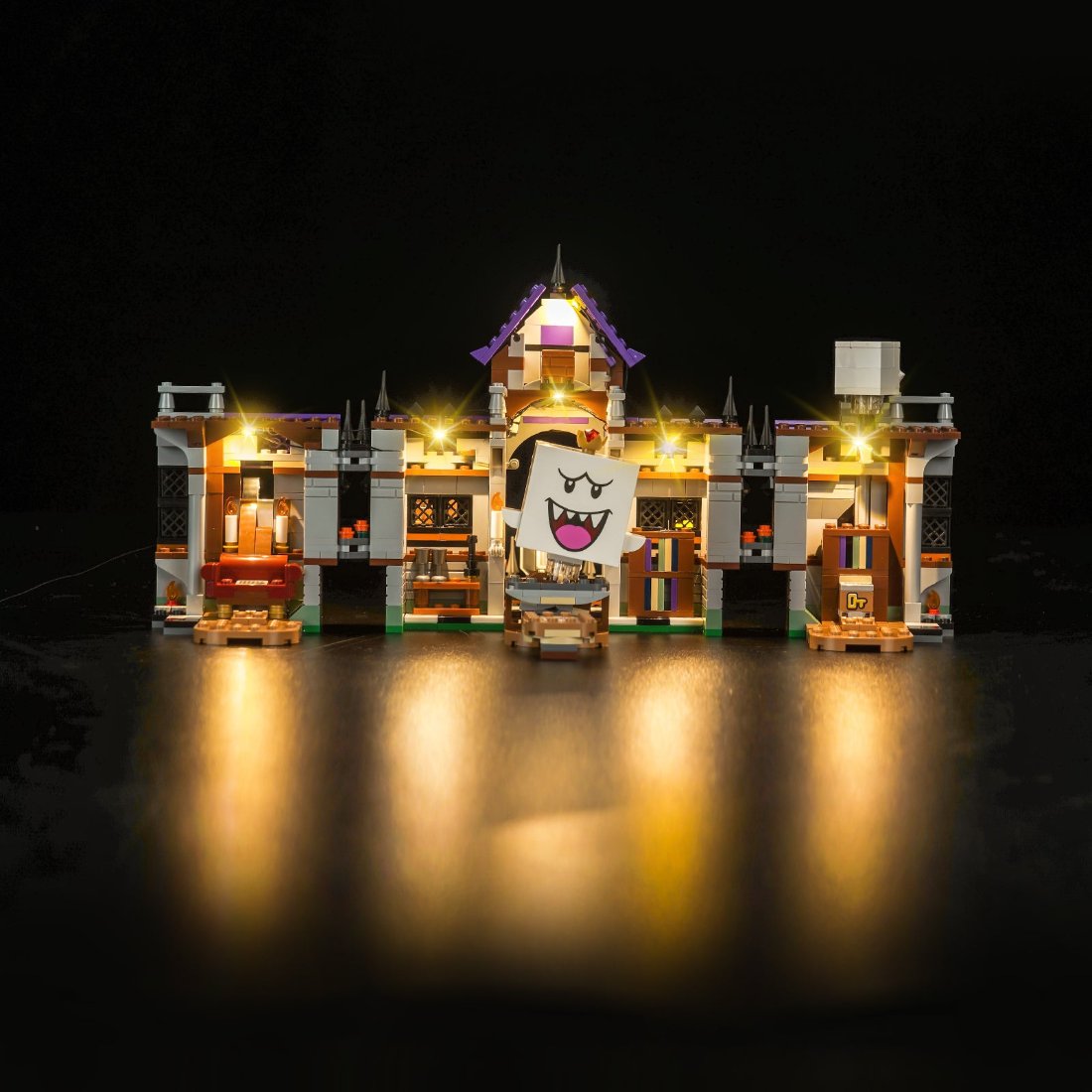 BrickBling Light Kit for LEGO Super Mario King Boo's Haunted Mansion 71436