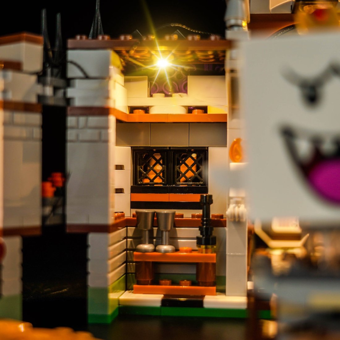BrickBling Light Kit for LEGO Super Mario King Boo's Haunted Mansion 71436