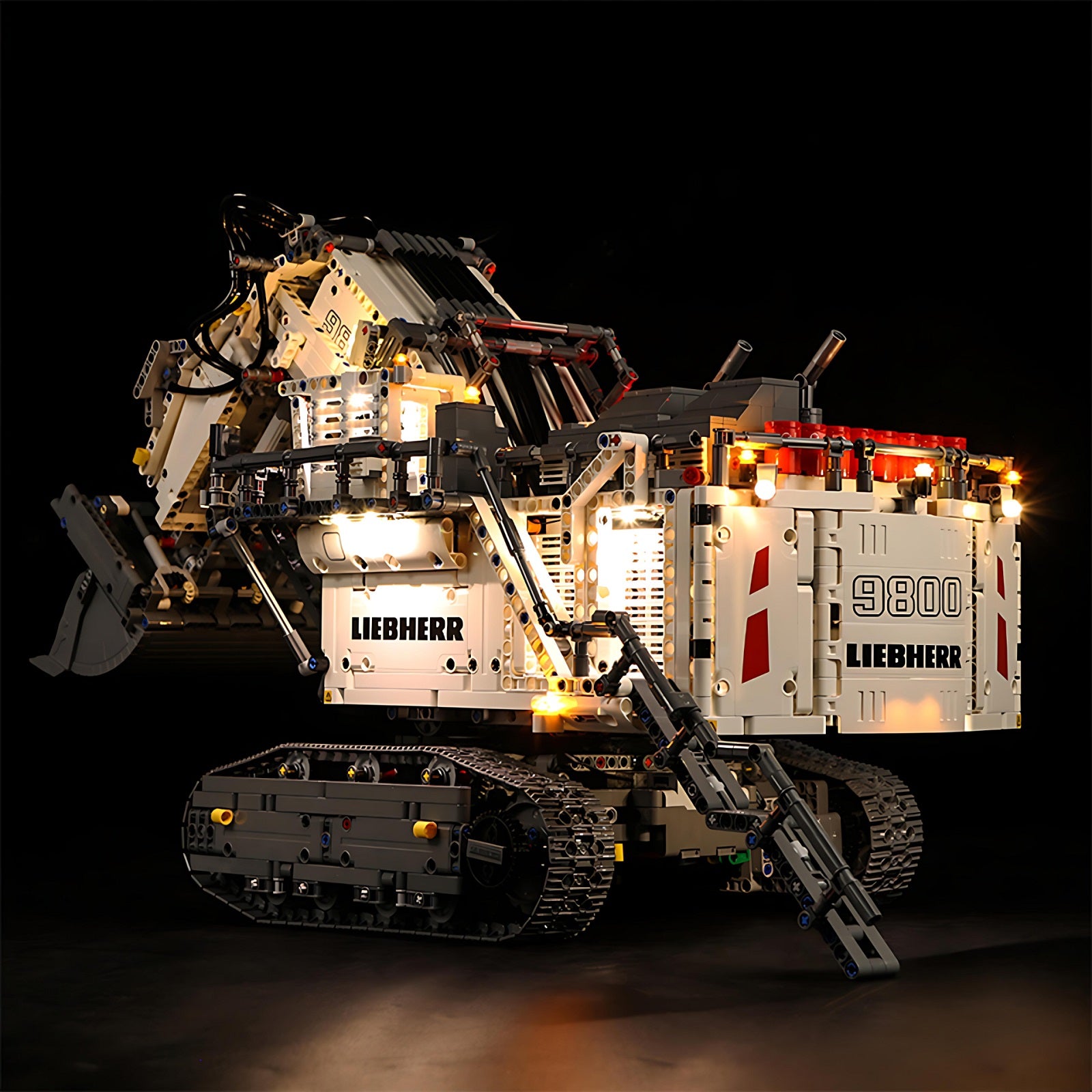 BrickBling Light Kit for LEGO Technic Liebherr R 9800 Excavator 42100