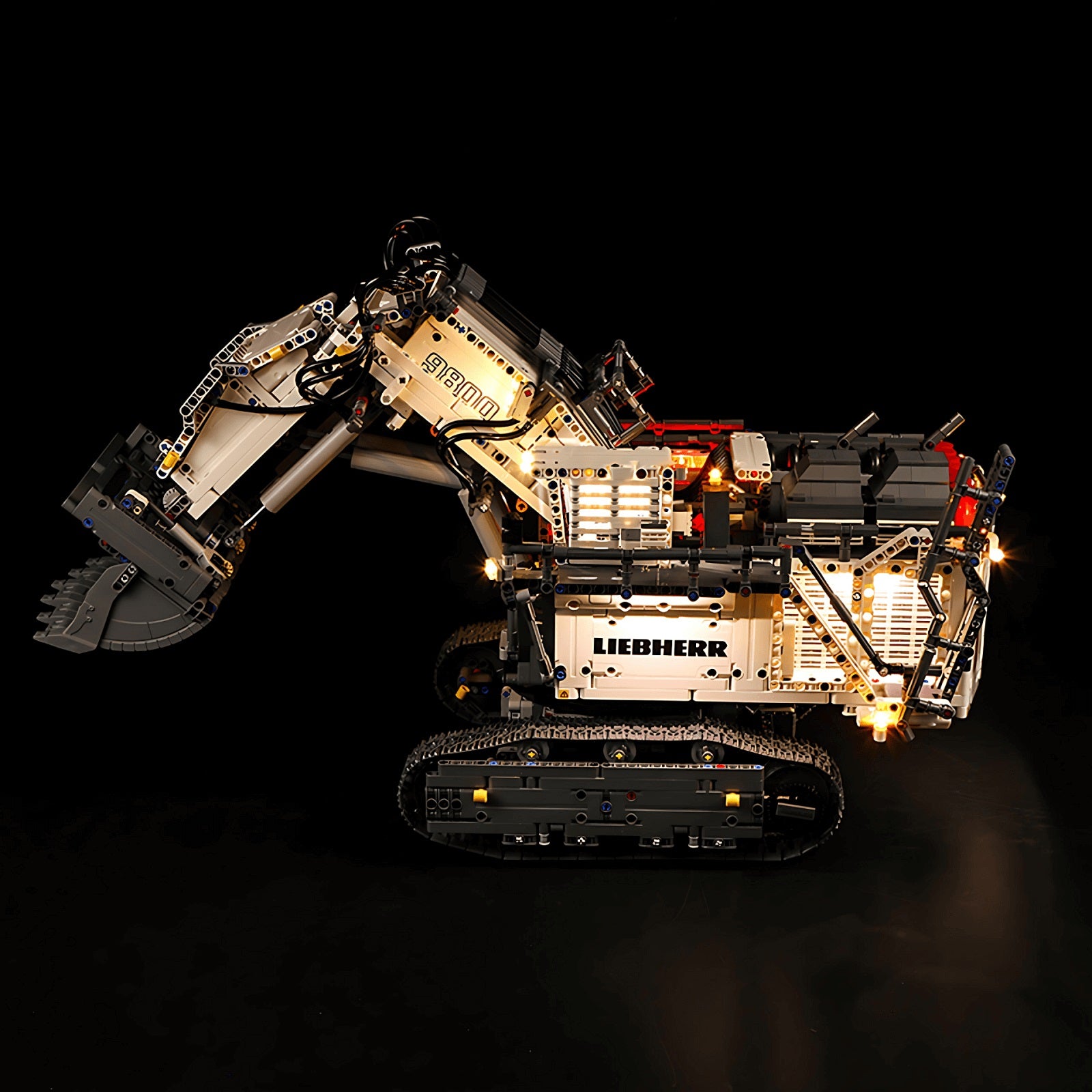 BrickBling Light Kit for LEGO Technic Liebherr R 9800 Excavator 42100
