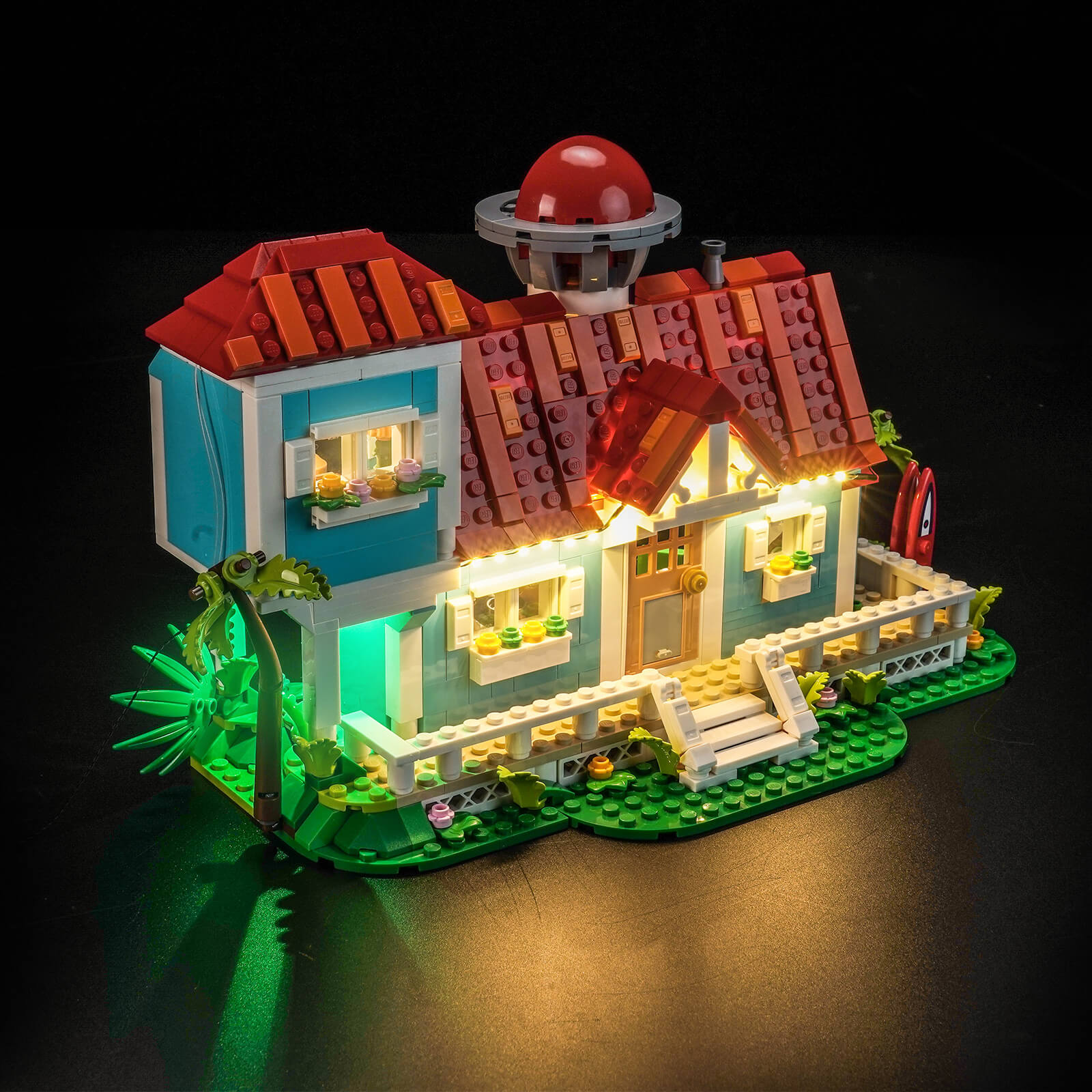 BrickBling Light Kit for LEGO Disney™ Lilo and Stitch Beach House 43268