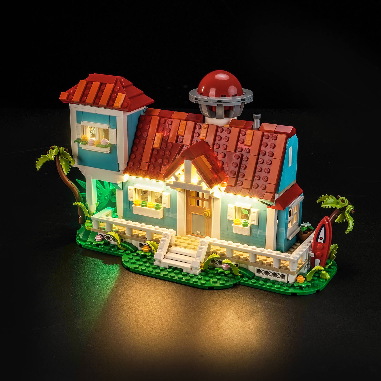 BrickBling Light Kit for LEGO Disney™ Lilo and Stitch Beach House 43268