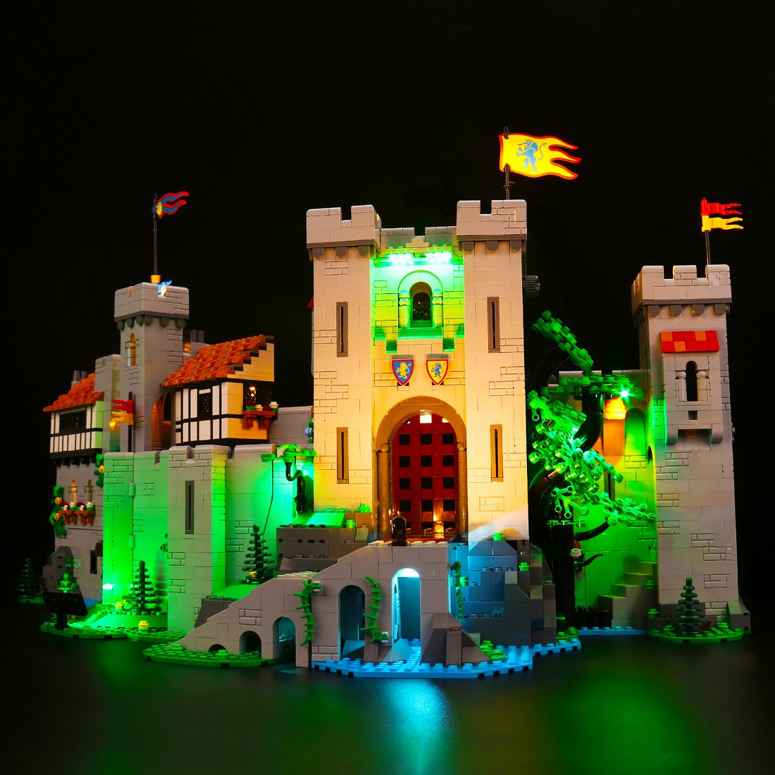 BrickBling Light Kit for LEGO Icons Lion Knights' Castle 10305