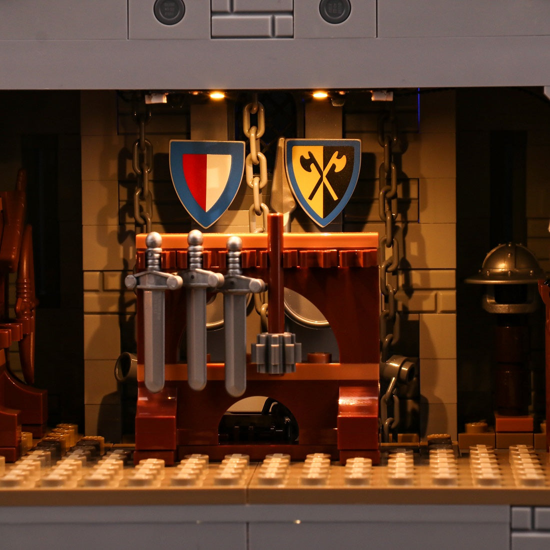 BrickBling Light Kit for LEGO Icons Lion Knights' Castle 10305