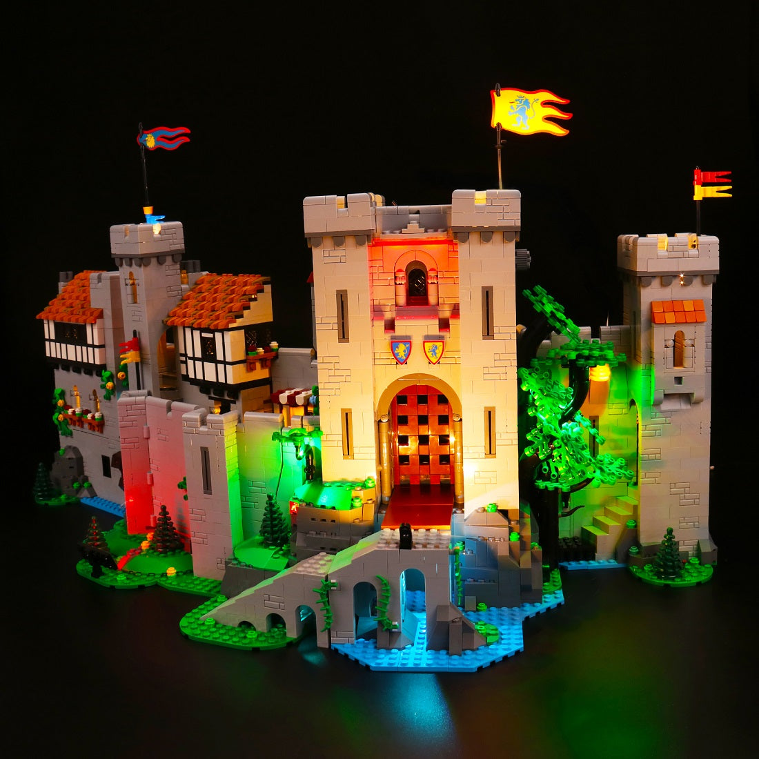 BrickBling Light Kit for LEGO Icons Lion Knights' Castle 10305