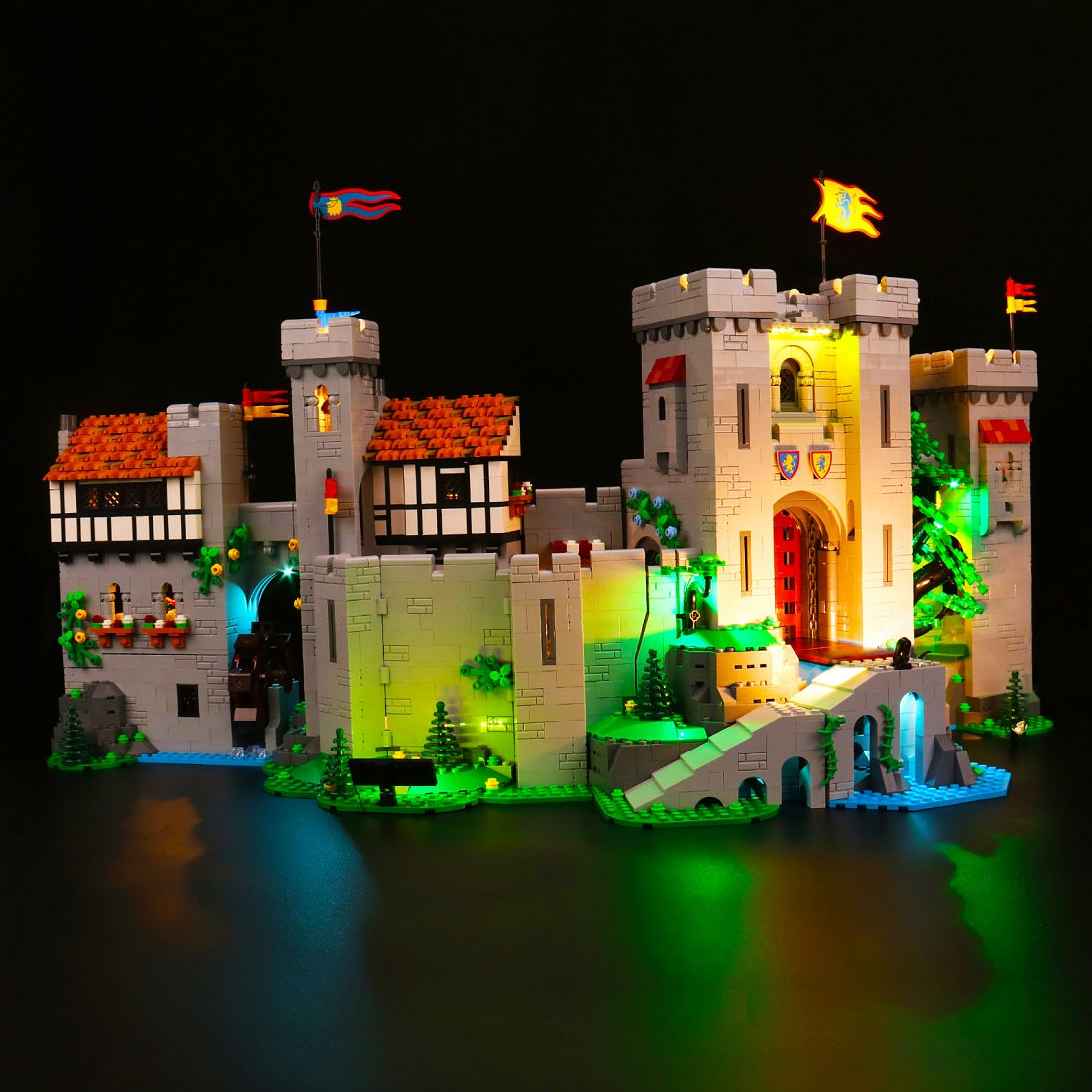 BrickBling Light Kit for LEGO Icons Lion Knights' Castle 10305