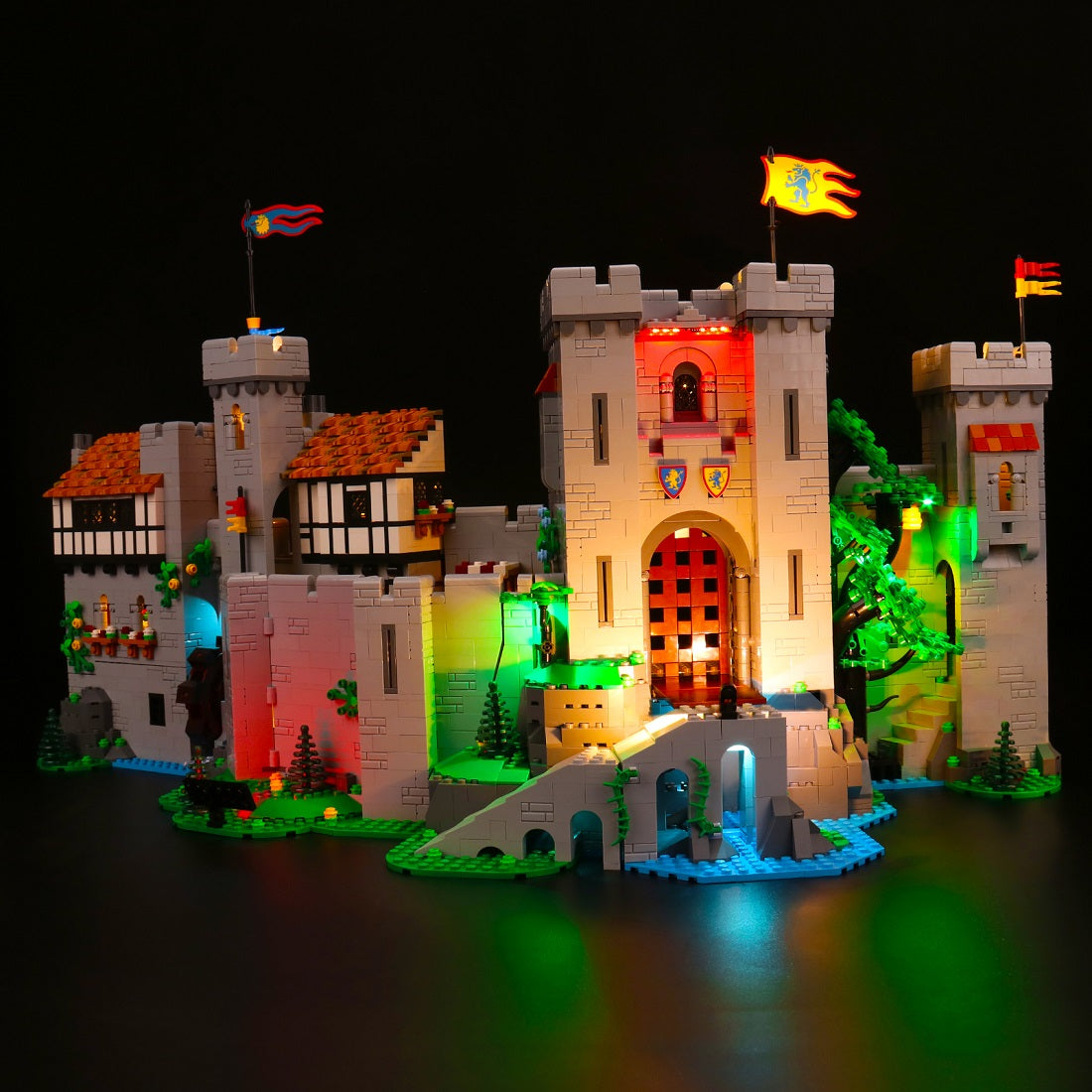 BrickBling Light Kit for LEGO Icons Lion Knights' Castle 10305