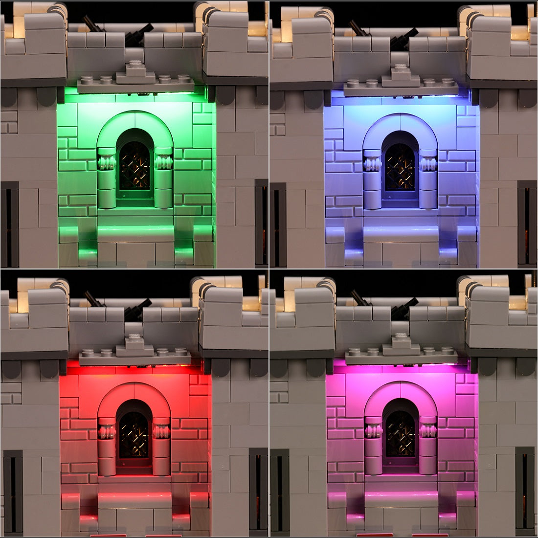 BrickBling Light Kit for LEGO Icons Lion Knights' Castle 10305