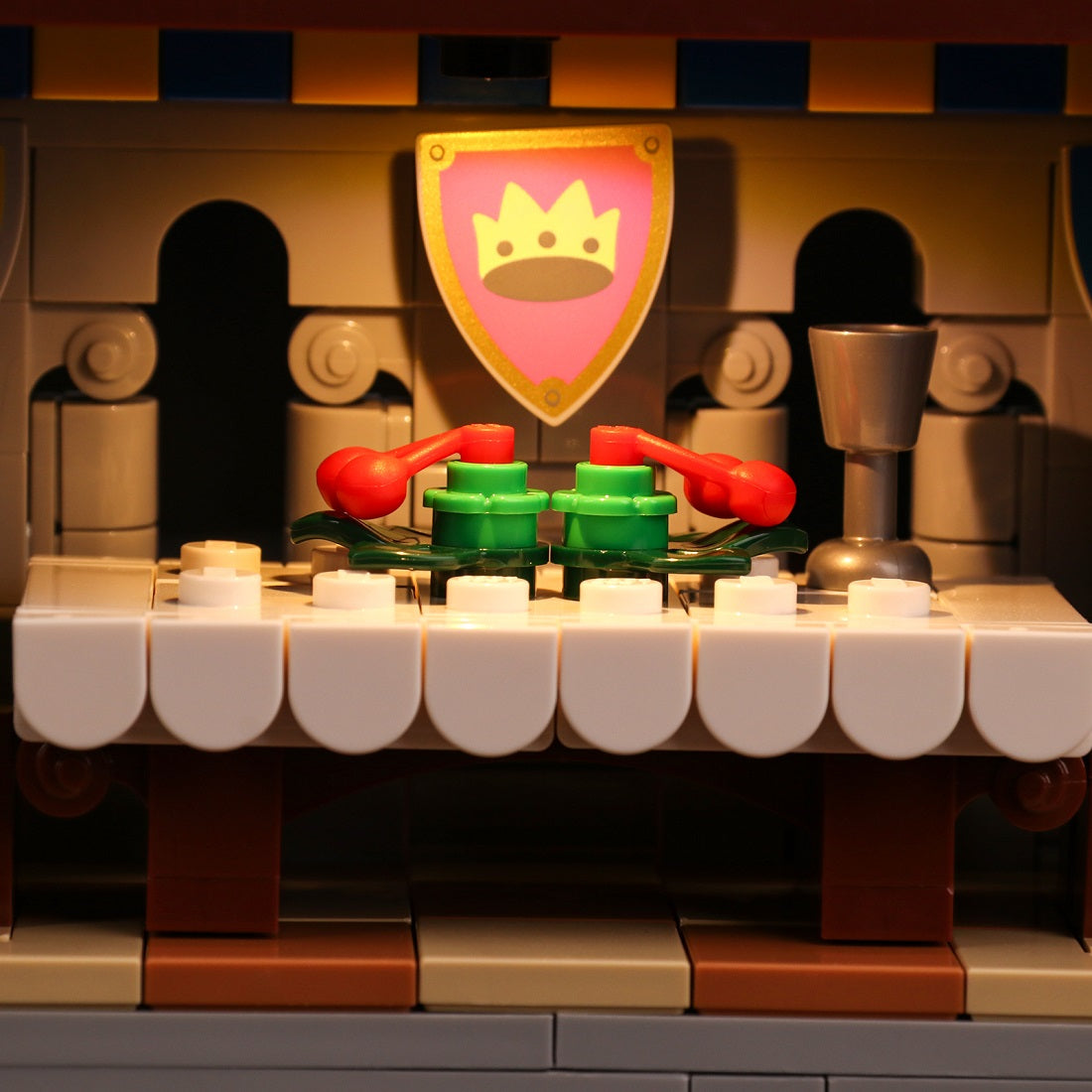 BrickBling Light Kit for LEGO Icons Lion Knights' Castle 10305