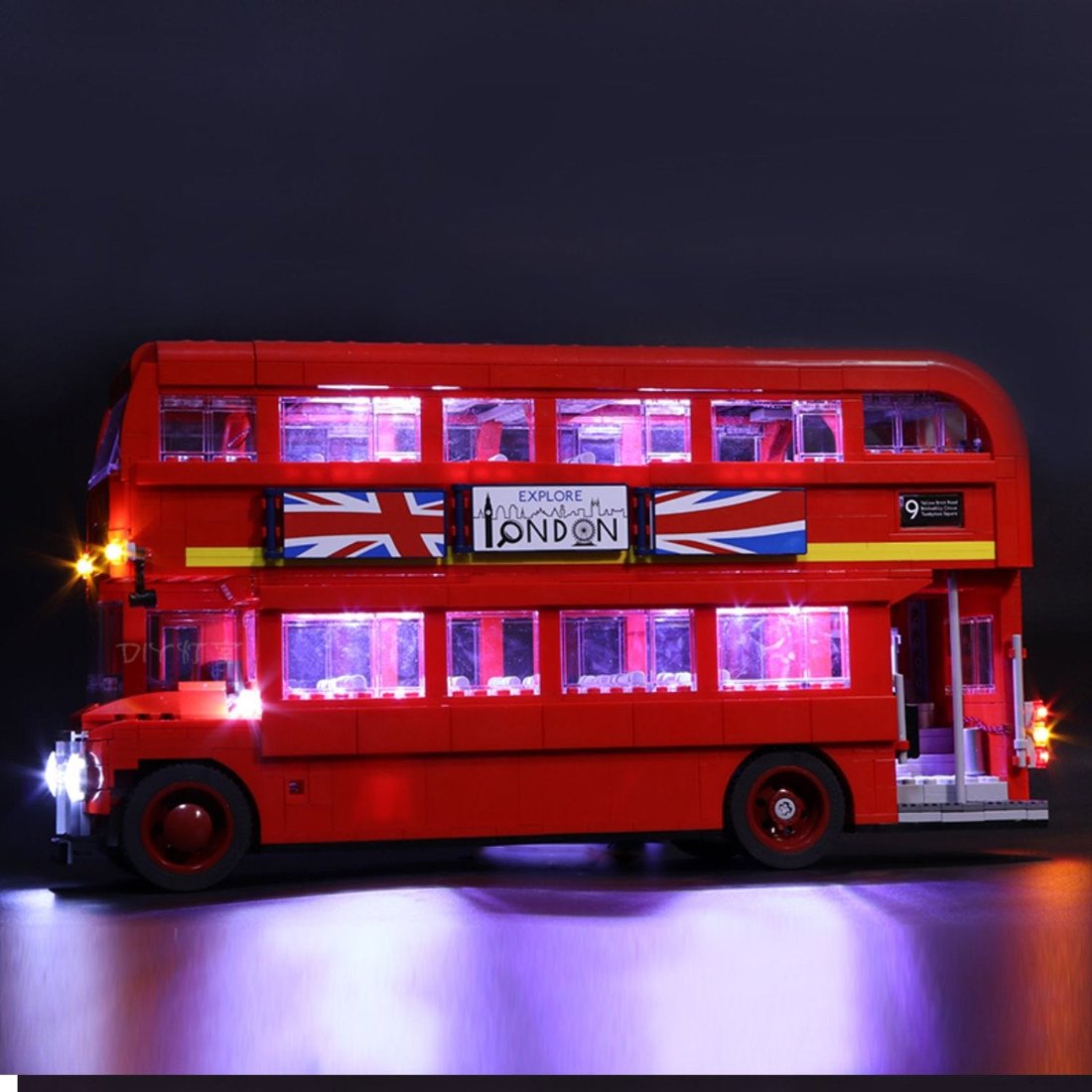 BrickBling Light Kit for LEGO Creator Expert London Bus 10258