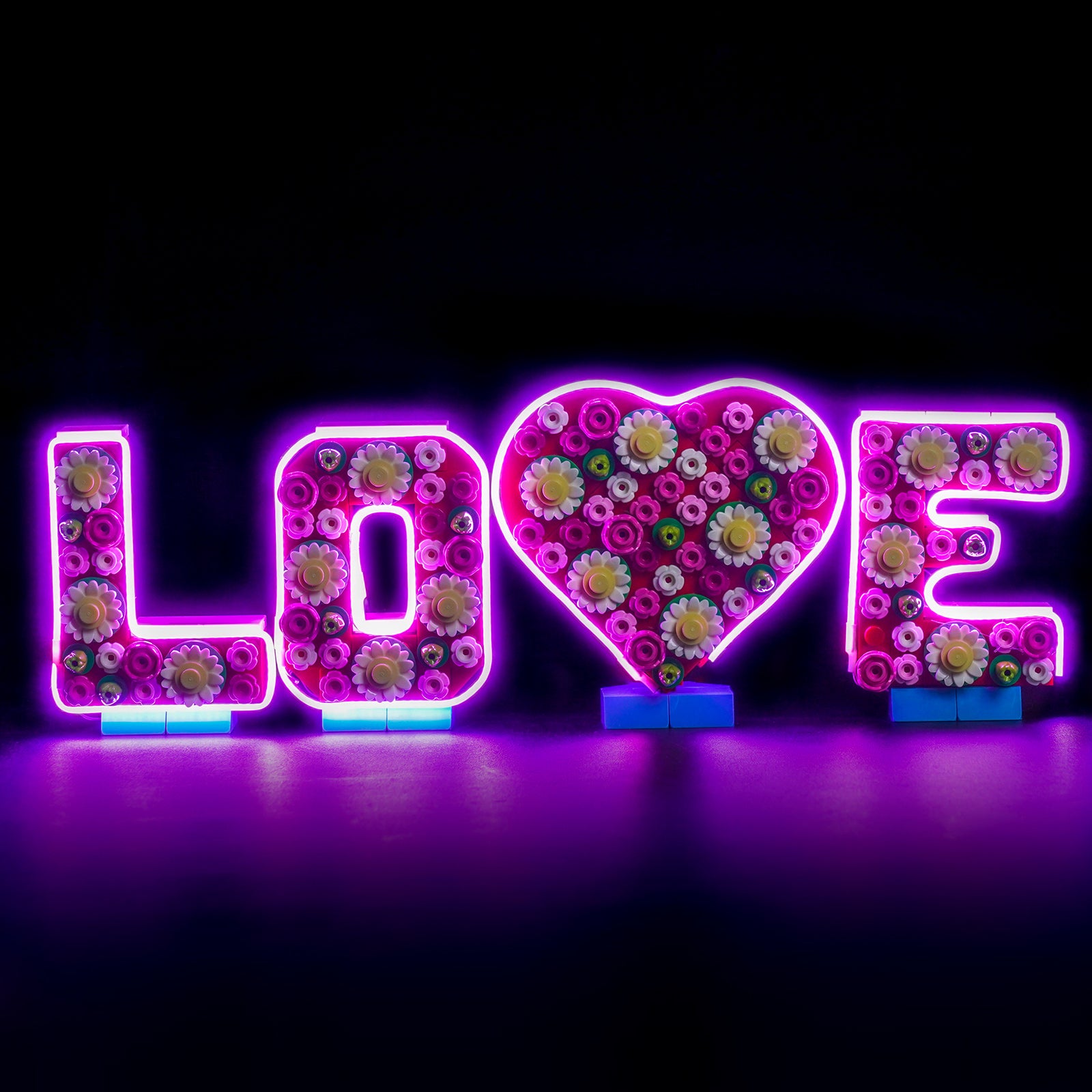 LED Light Kit for LEGO Love Letters 40867