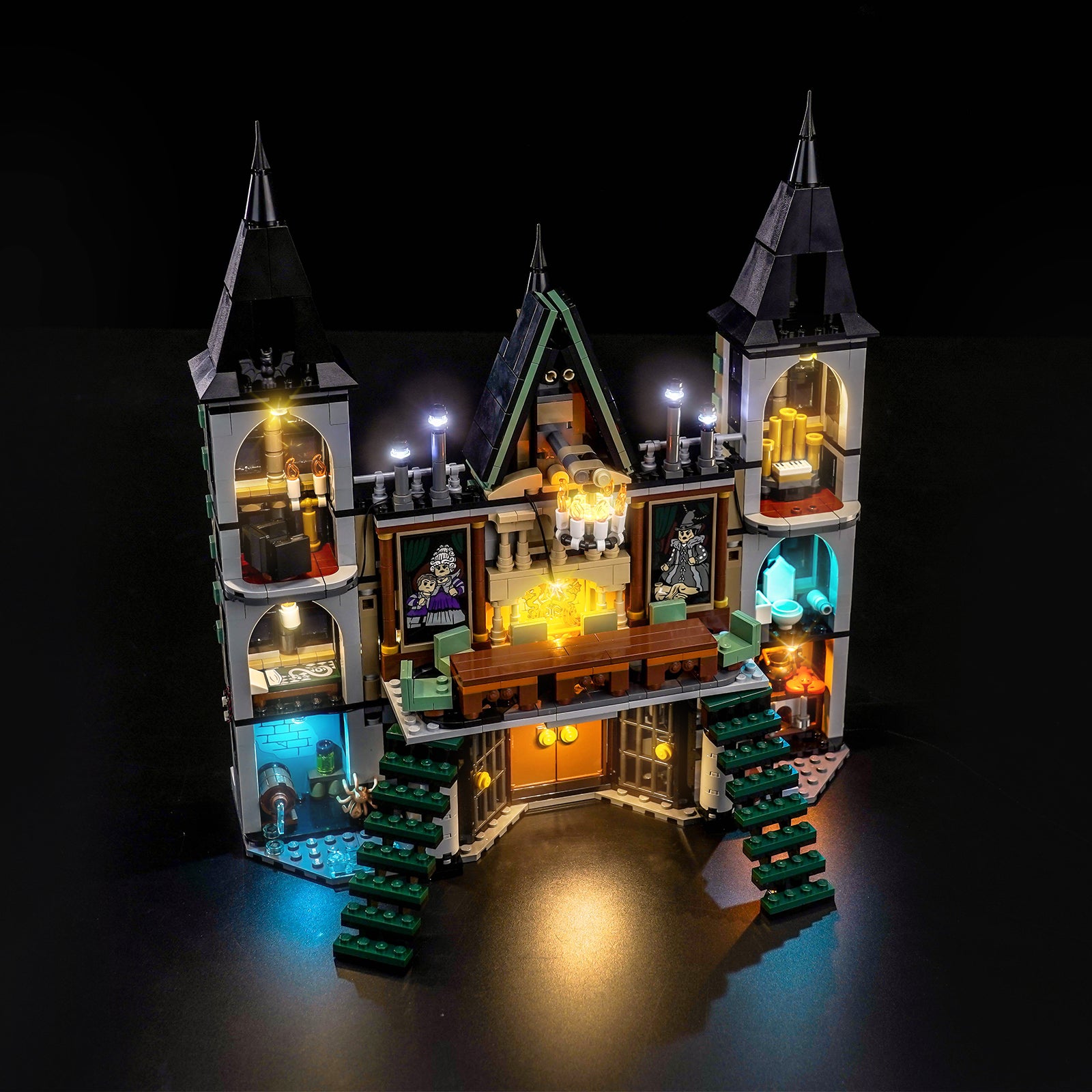 BrickBling Light Kit for LEGO Harry Potter Malfoy Manor 76453