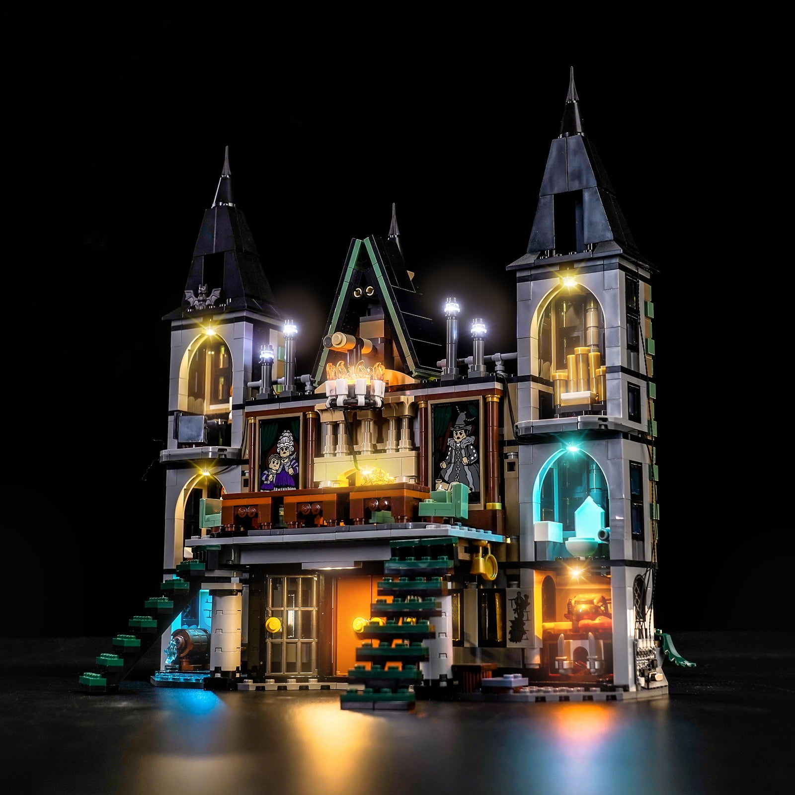 BrickBling Light Kit for LEGO Harry Potter Malfoy Manor 76453