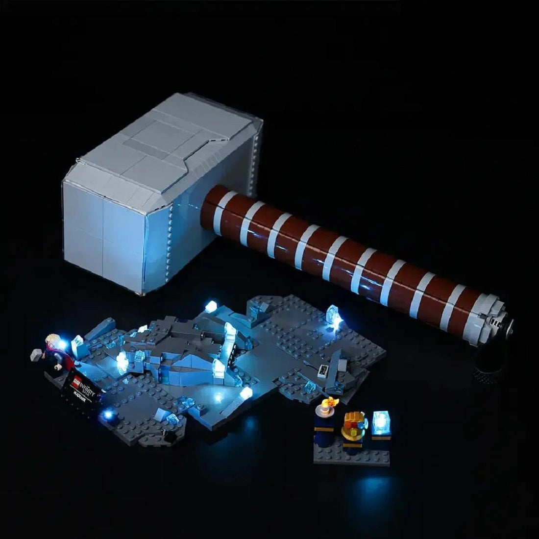 BrickBling Light Kit for LEGO Marvel Thor's Hammer 76209