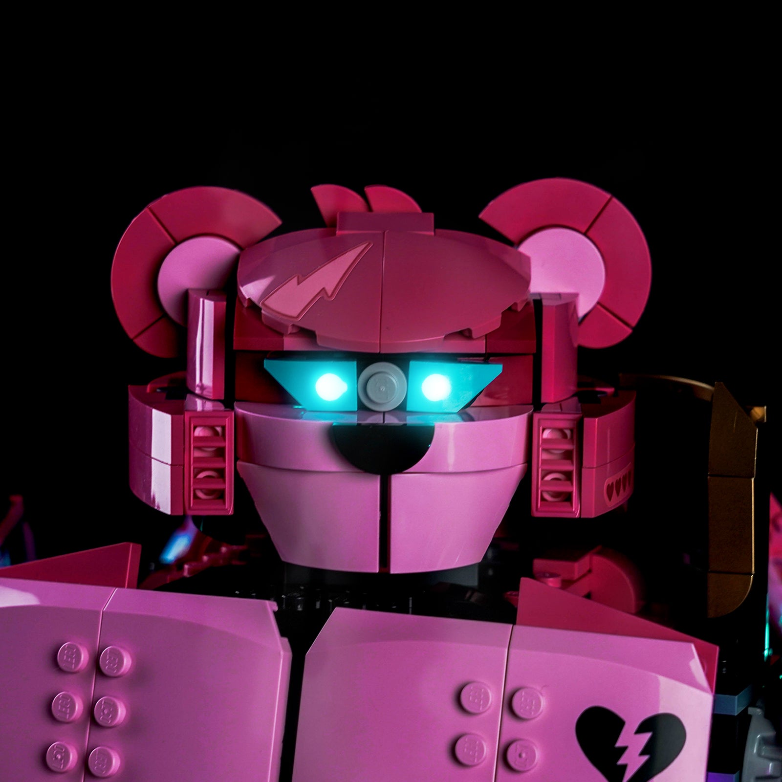 BrickBling Light Kit for LEGO Fortnite Mecha Team Leader 77078