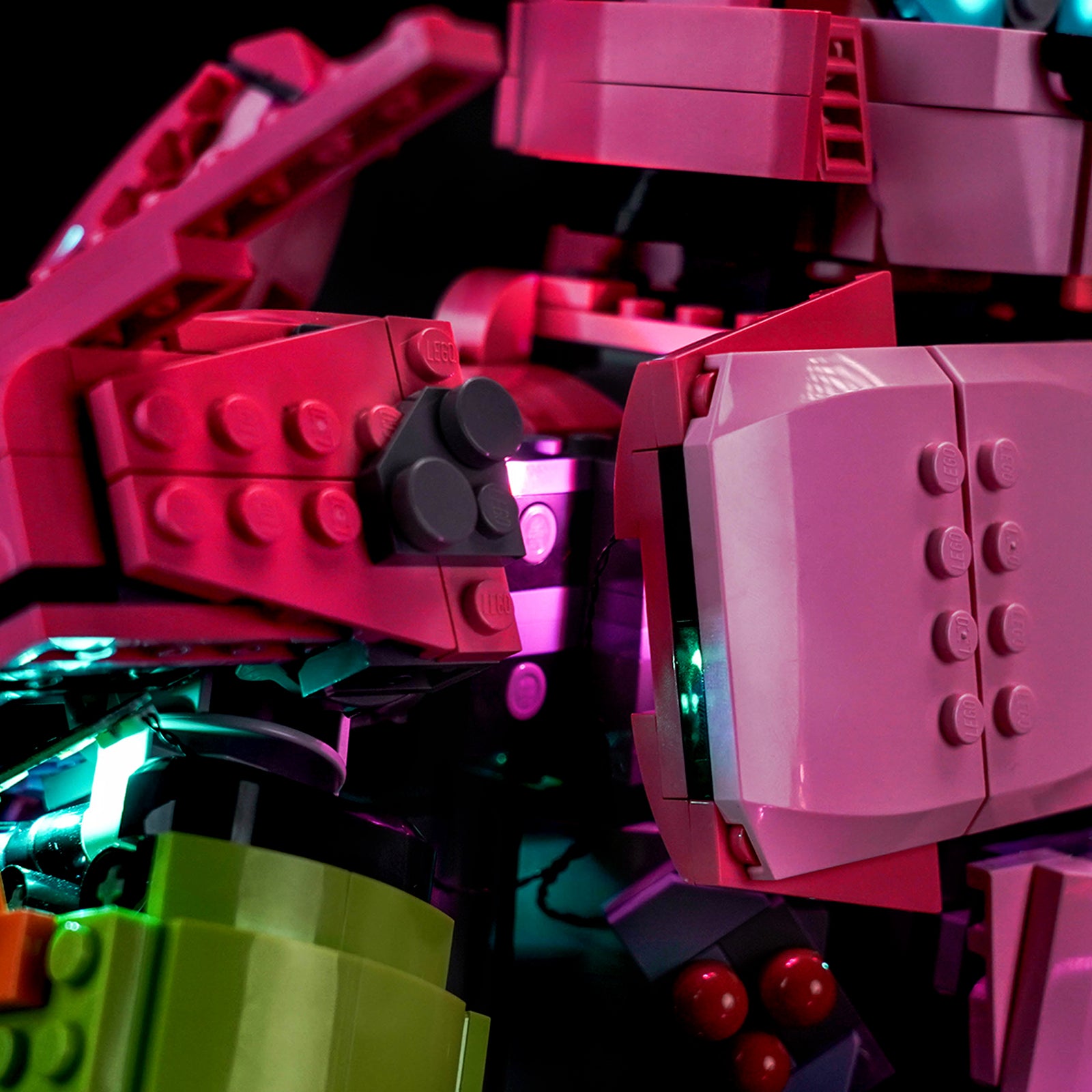BrickBling Light Kit for LEGO Fortnite Mecha Team Leader 77078